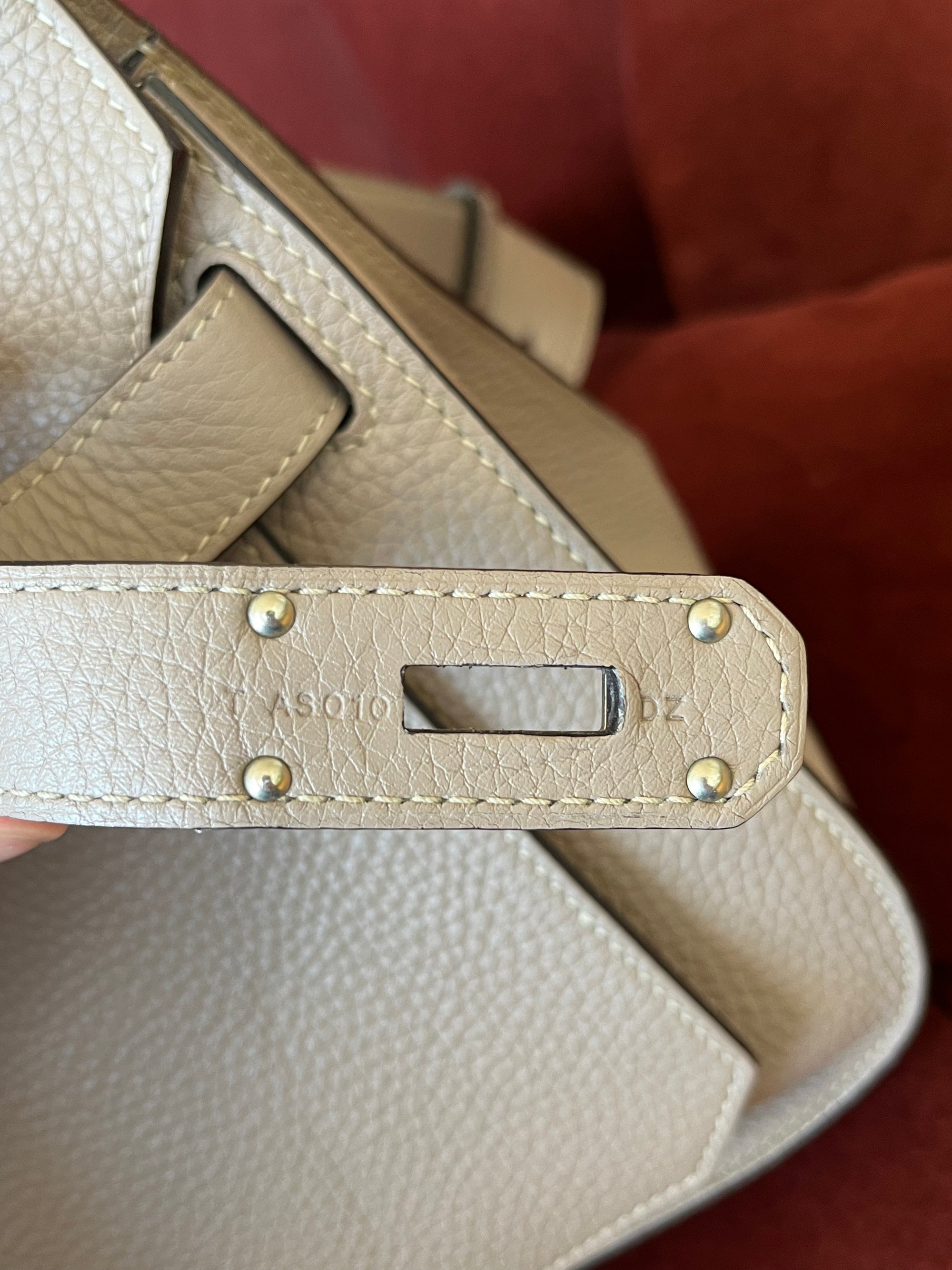 Hermès Jypsiere 28 In Gris Tourterelle Clemence (2015)