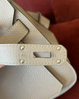 Hermès Jypsiere 28 In Gris Tourterelle Clemence (2015)