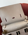Hermès Jypsiere 28 In Gris Tourterelle Clemence (2015)