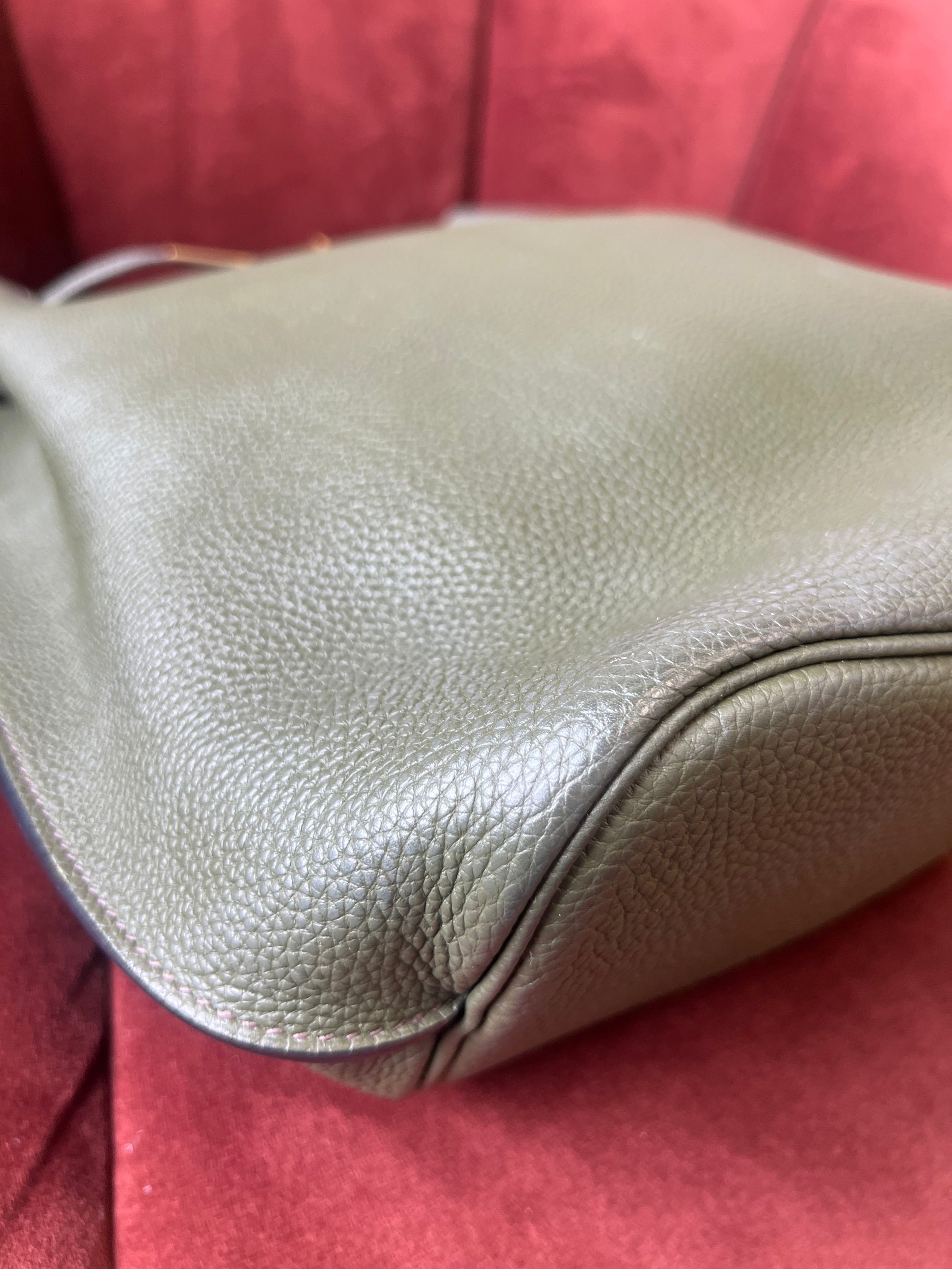 Hermès So Kelly 26 In Vert Olive Togo (2016)