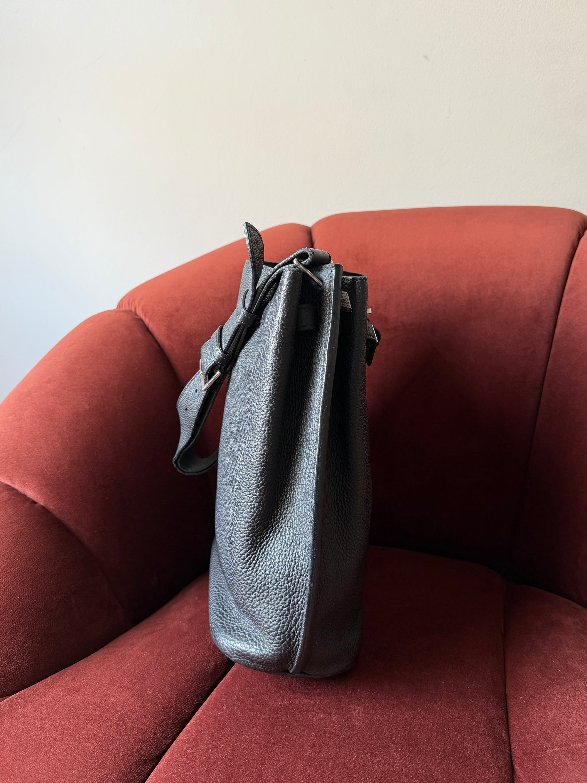 Hermès So Kelly 22 In Black Togo (2013)