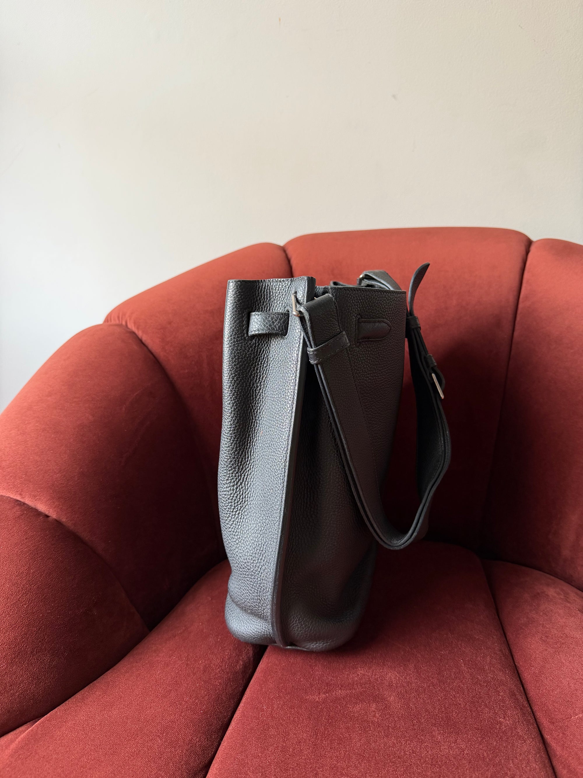 Hermès So Kelly 22 In Black Togo (2013)