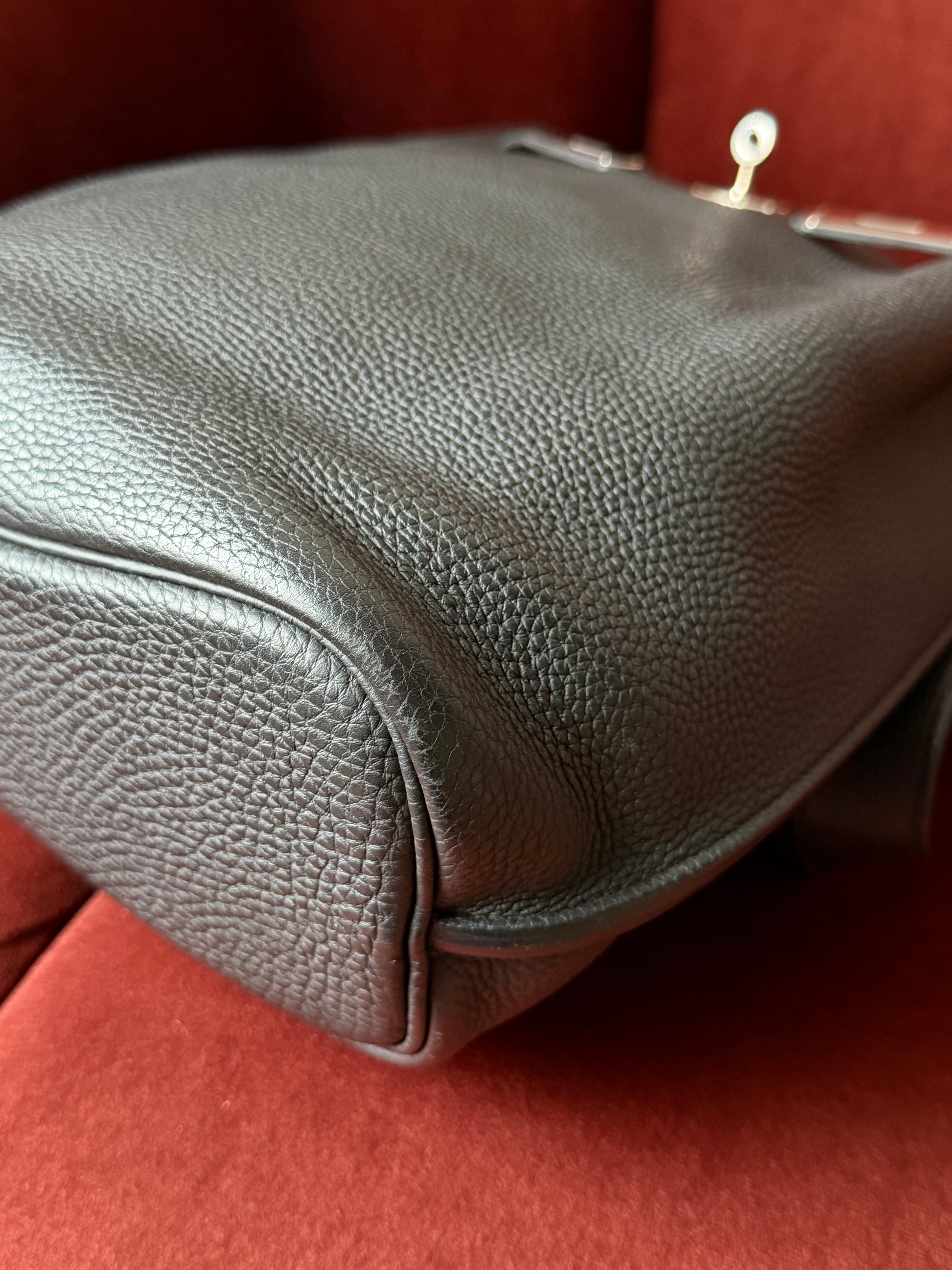 Hermès So Kelly 22 In Black Togo (2013)