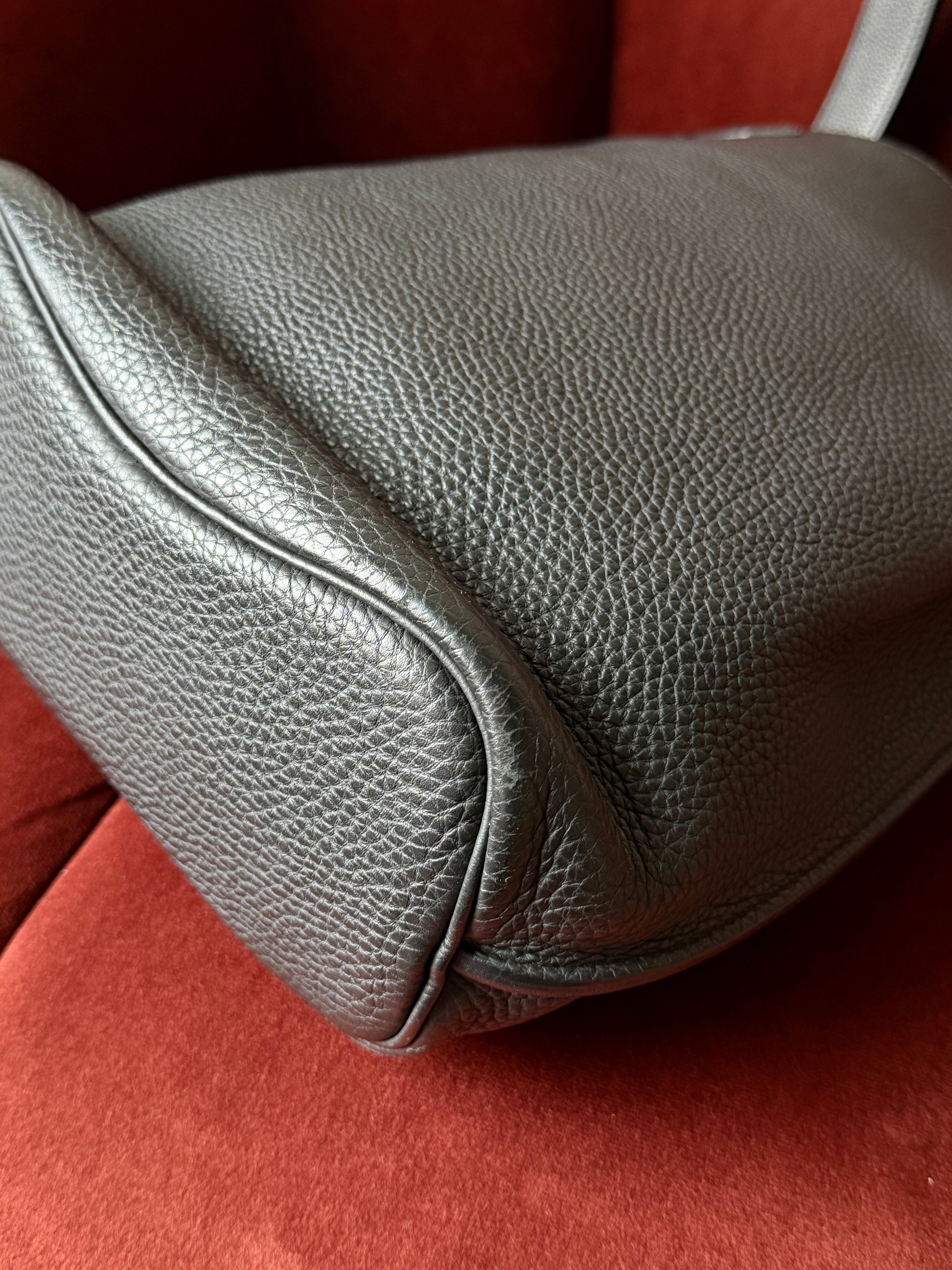Hermès So Kelly 22 In Black Togo (2013)