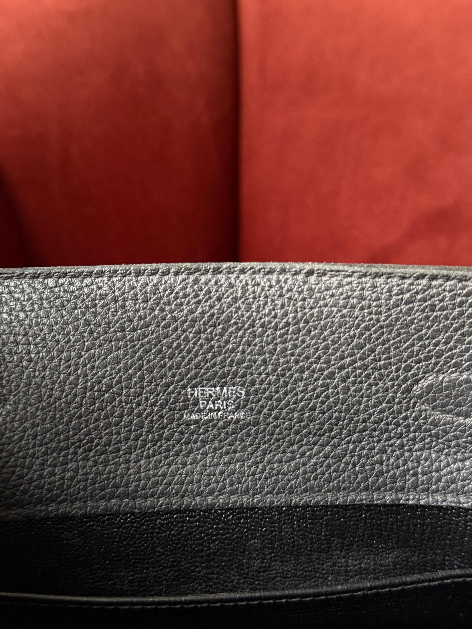 Hermès So Kelly 22 In Black Togo (2013)