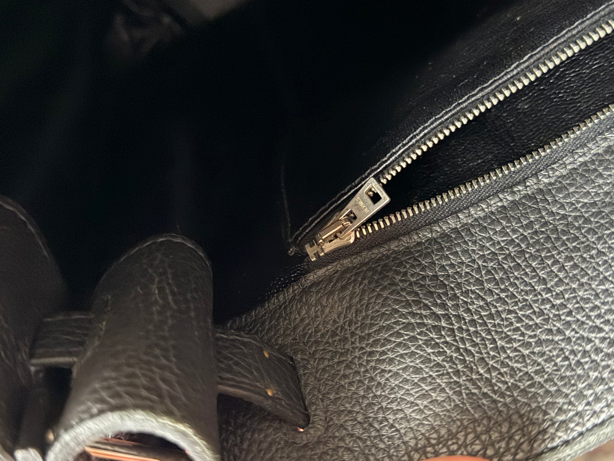 Hermès So Kelly 22 In Black Togo (2013)