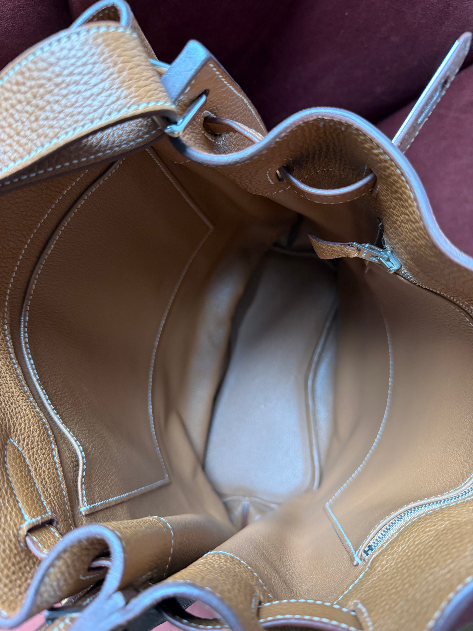 Hermès So Kelly 26 In Gold Togo (2011)