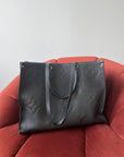 Louis Vuitton OnTheGo GM In Black Monogram Empreinte Leather