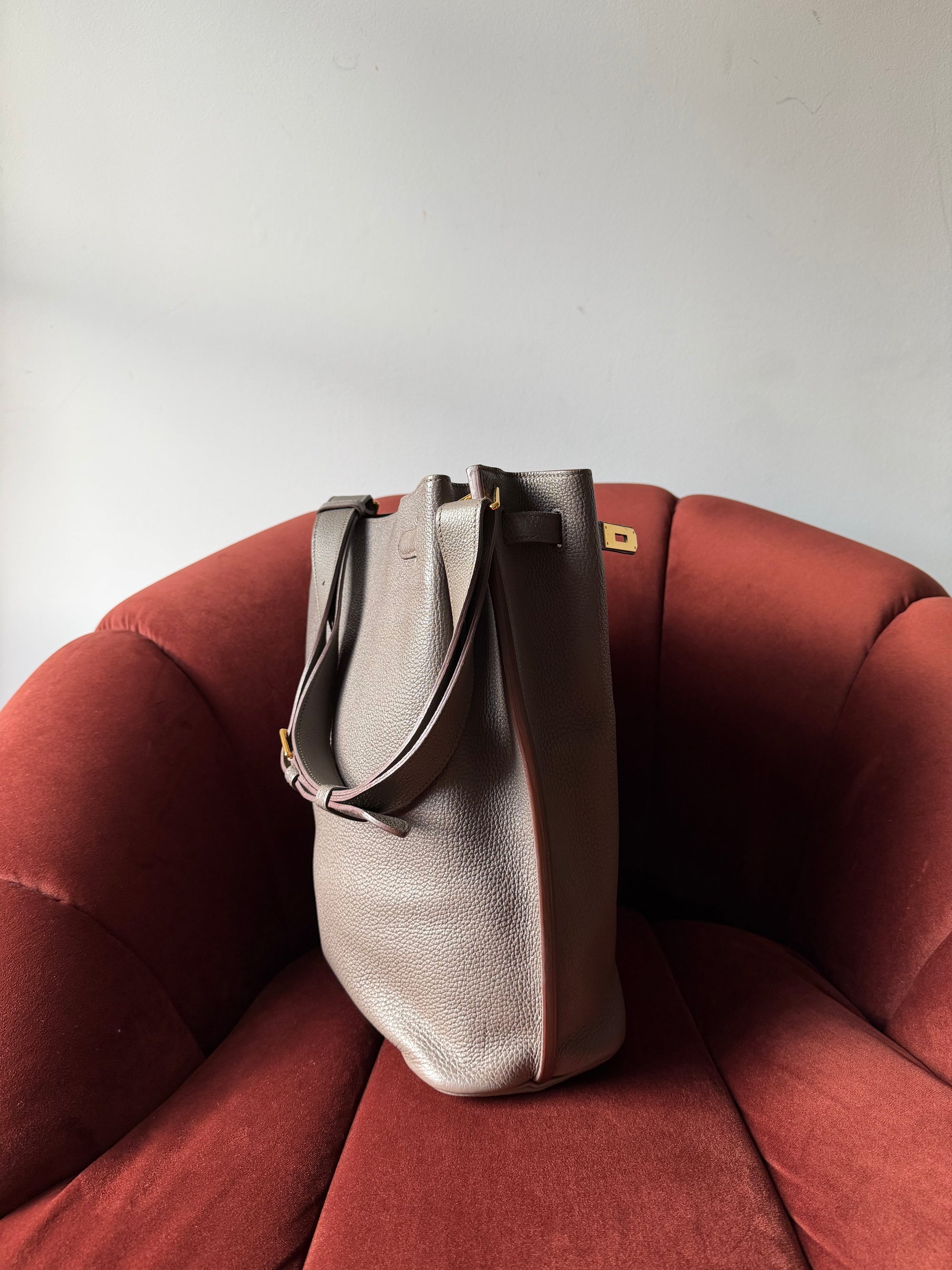 Hermès So Kelly 26 In Etain Togo (2011)