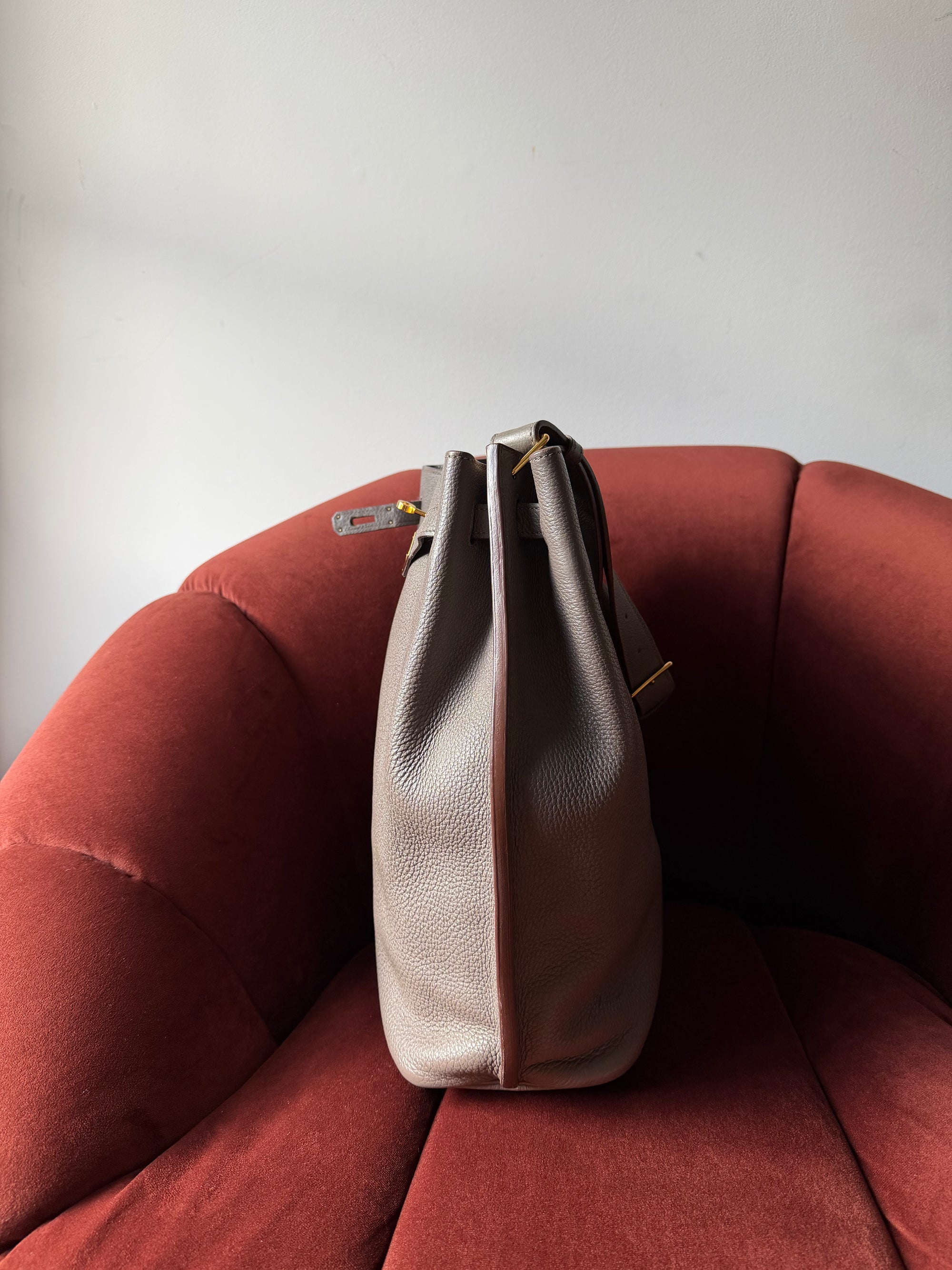 Hermès So Kelly 26 In Etain Togo (2011)
