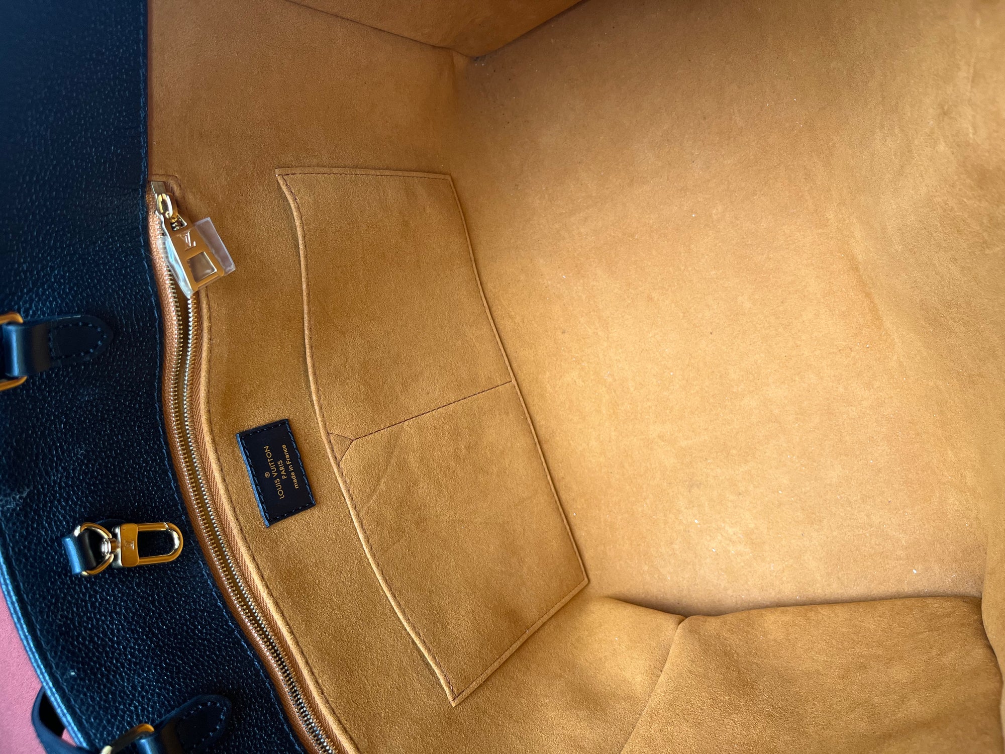 Louis Vuitton OnTheGo GM In Black Monogram Empreinte Leather