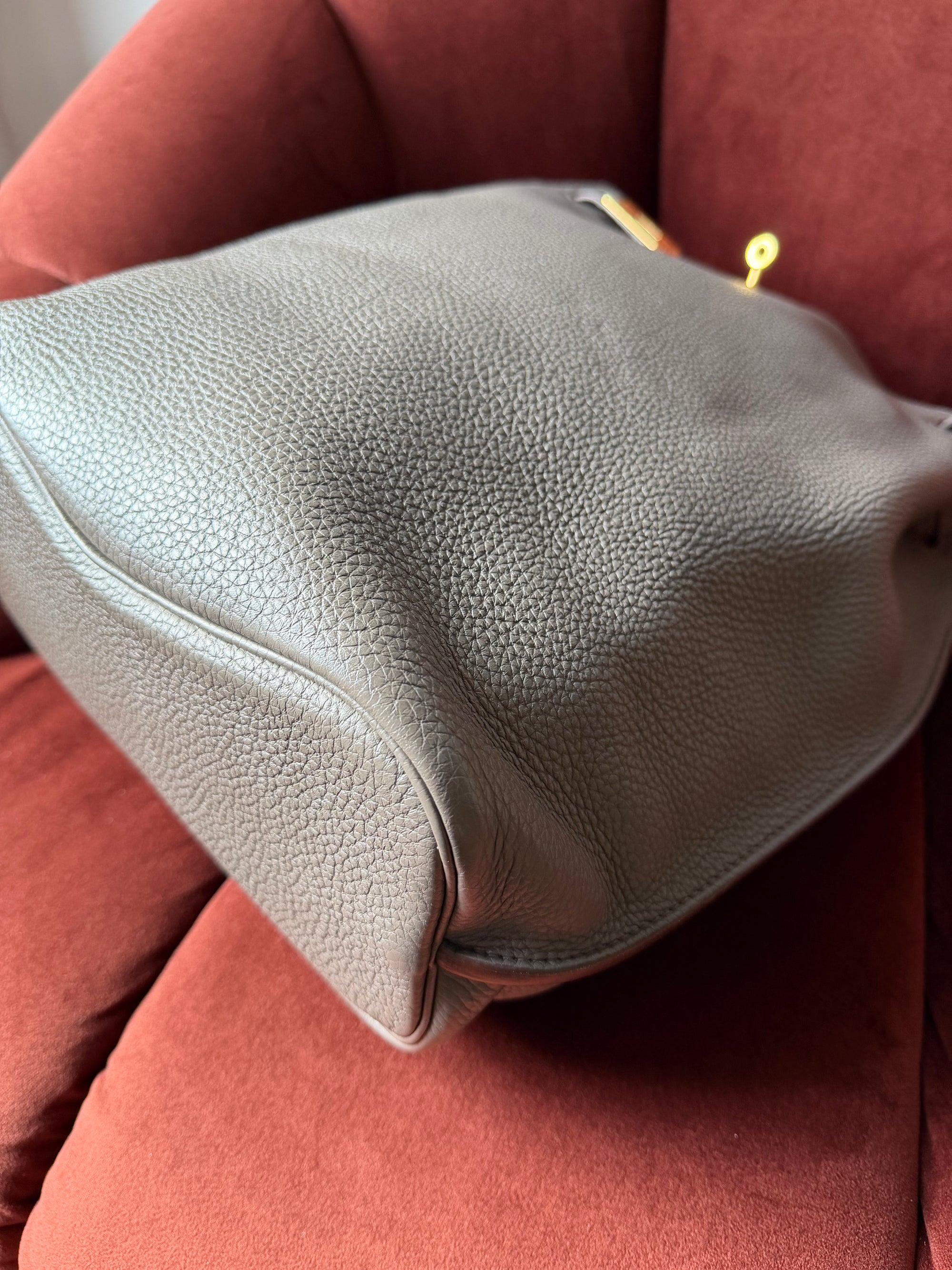 Hermès So Kelly 26 In Etain Togo (2011)