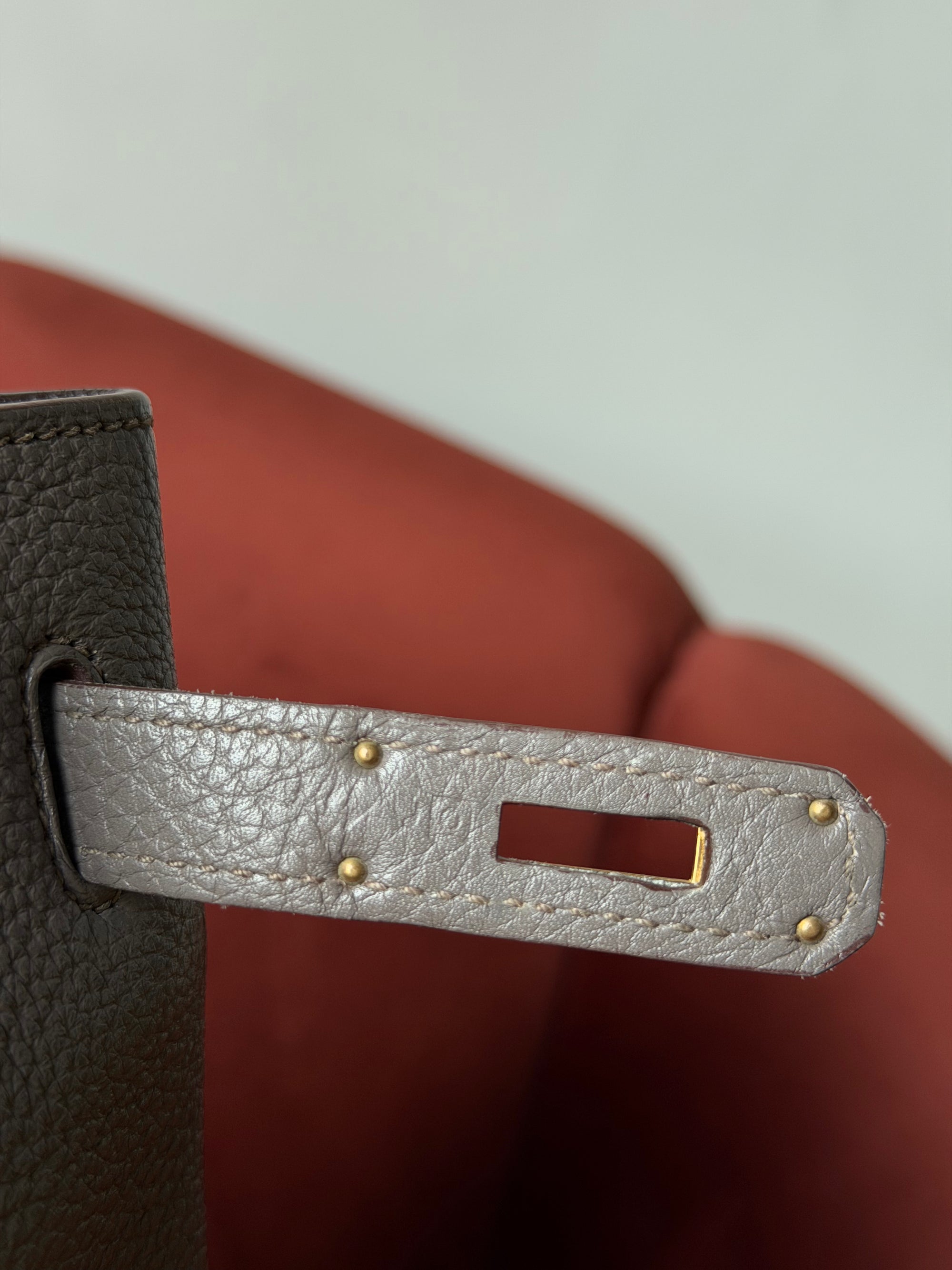 Hermès So Kelly 26 In Etain Togo (2011)