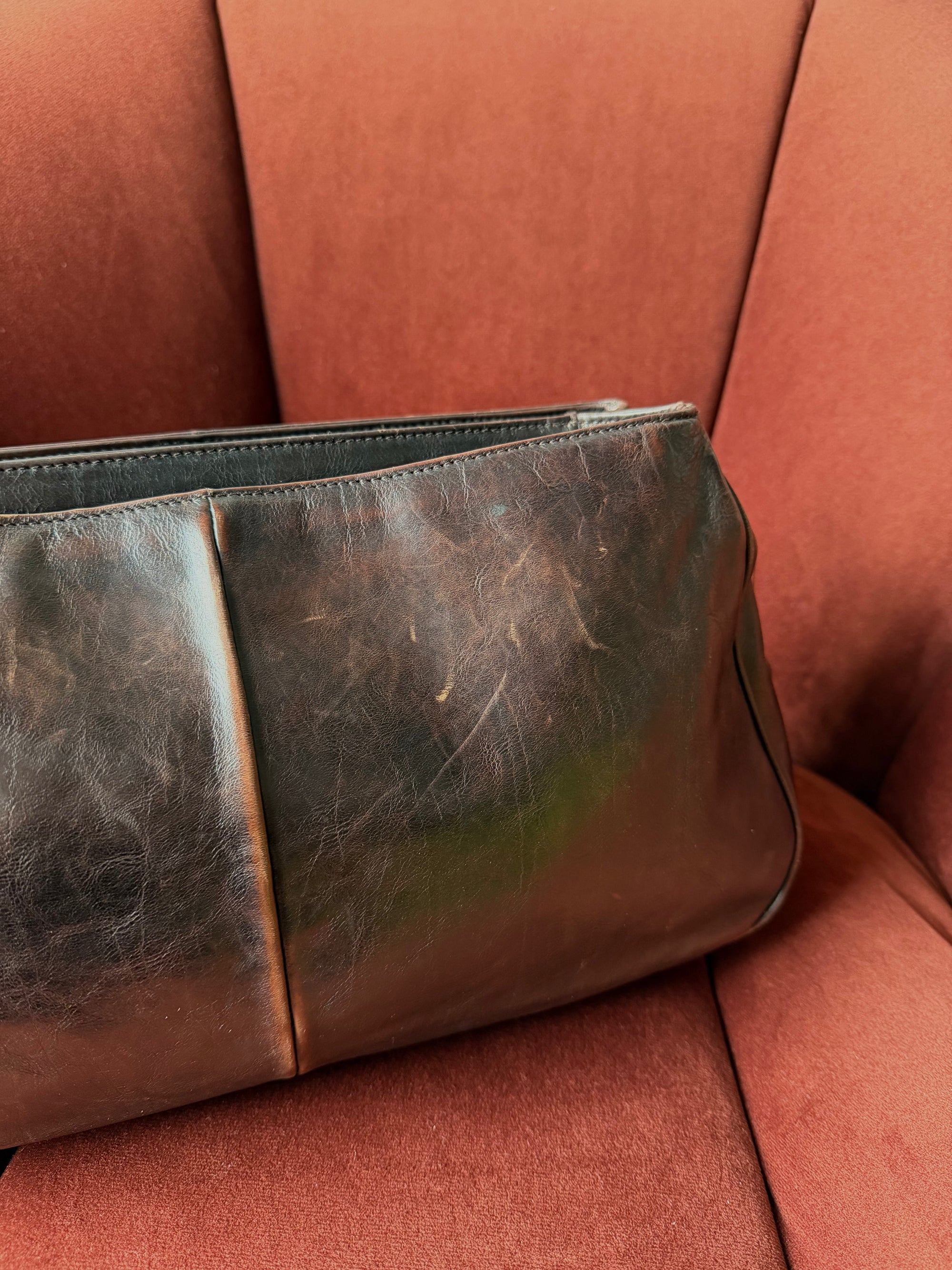 YSL Vintage Mombasa Horn Shoulder Bag (2002)
