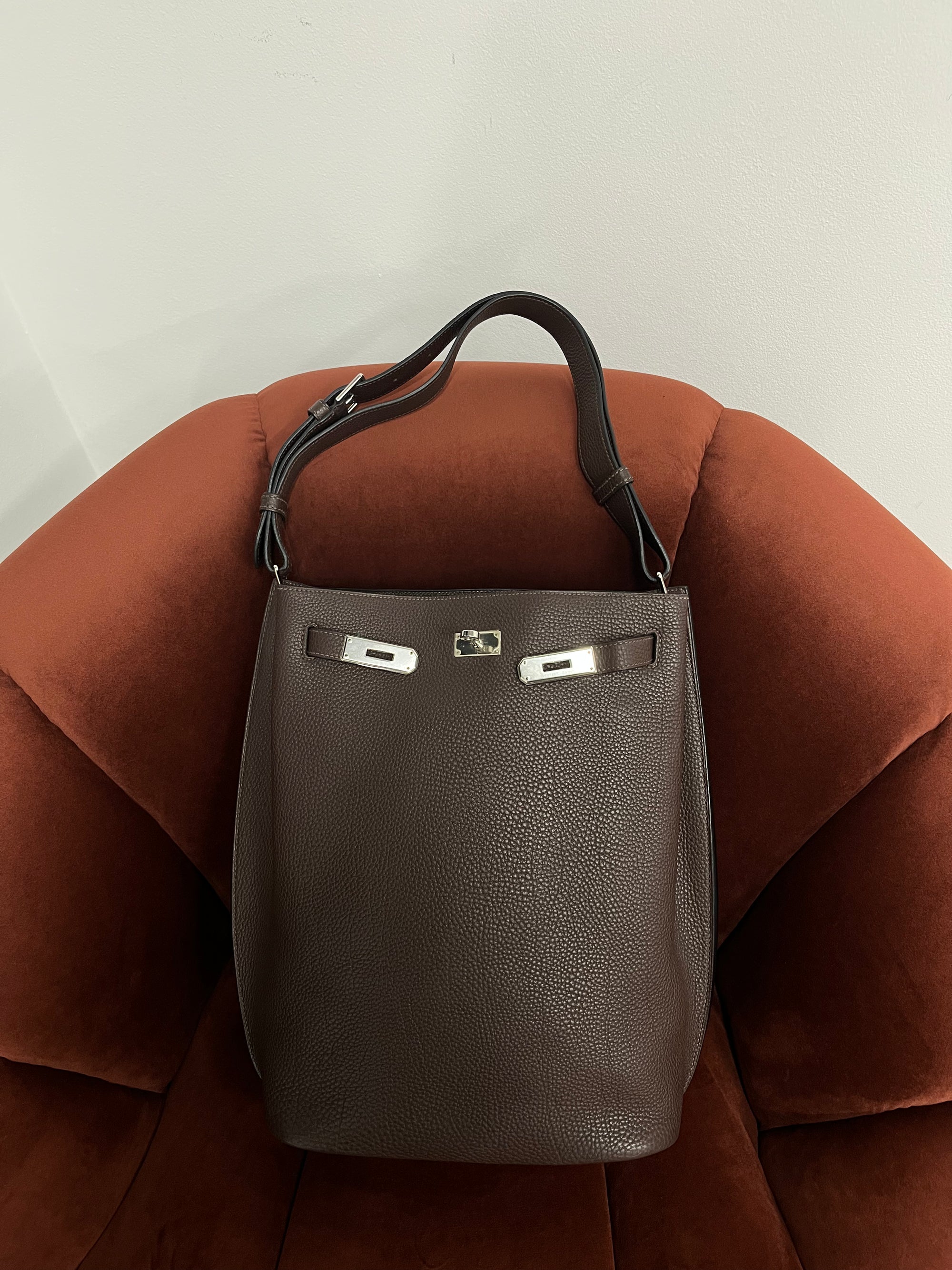 Hermès So Kelly 26 In Ebene Togo (2008)