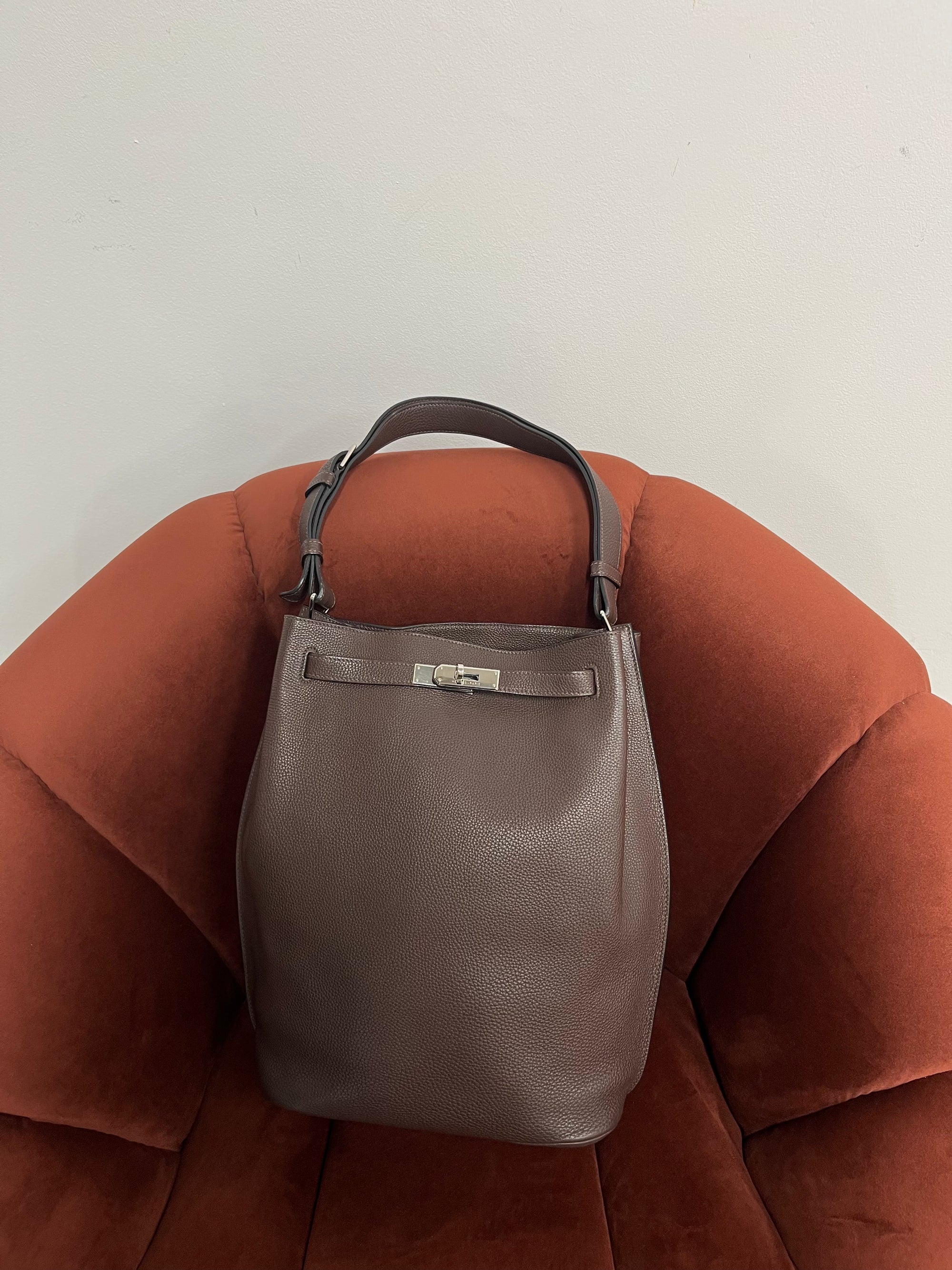 Hermès So Kelly 26 In Chocolate Togo (2008)