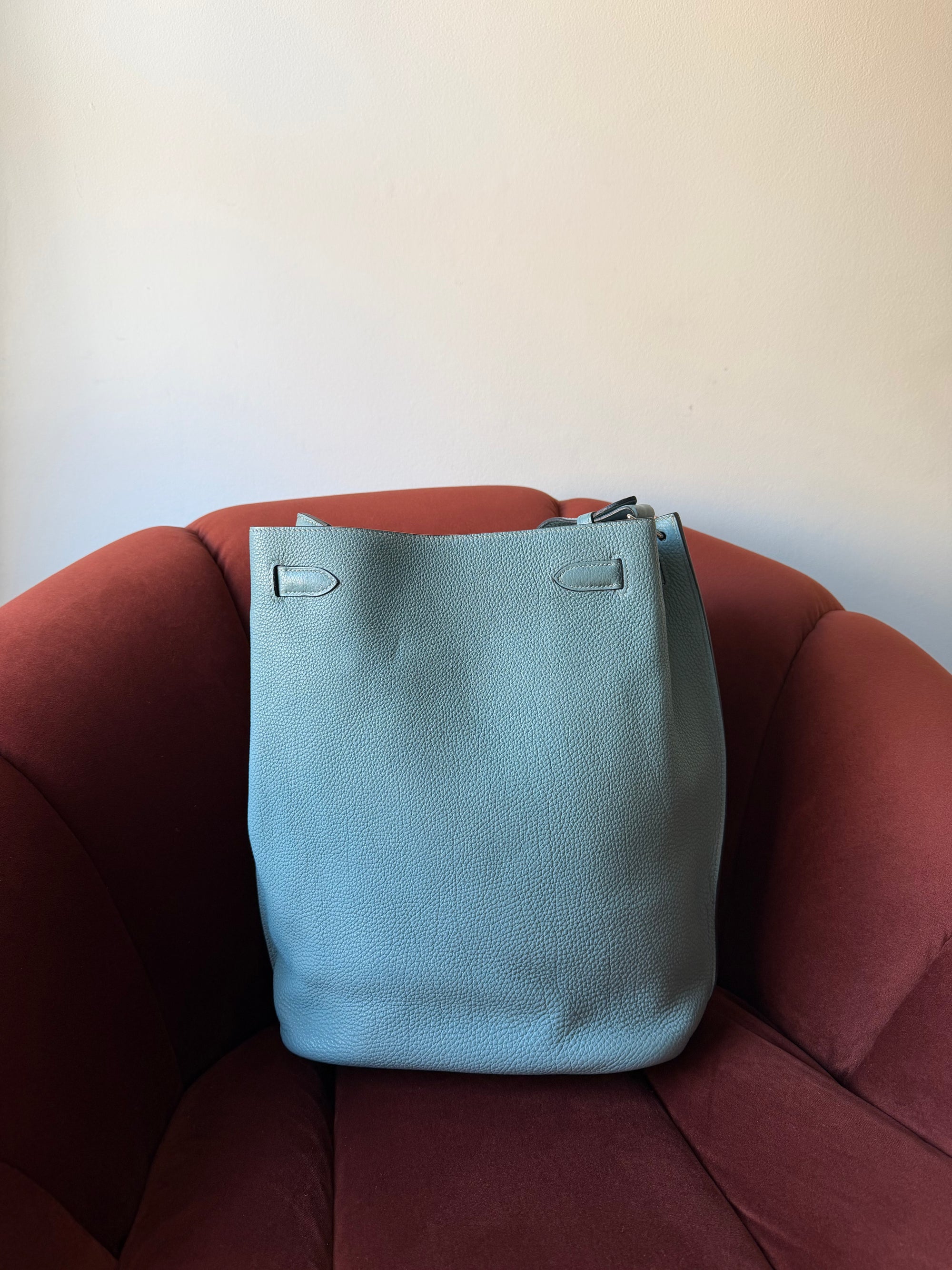 Hermès So Kelly 26 In Bleu Lin Togo (2009)