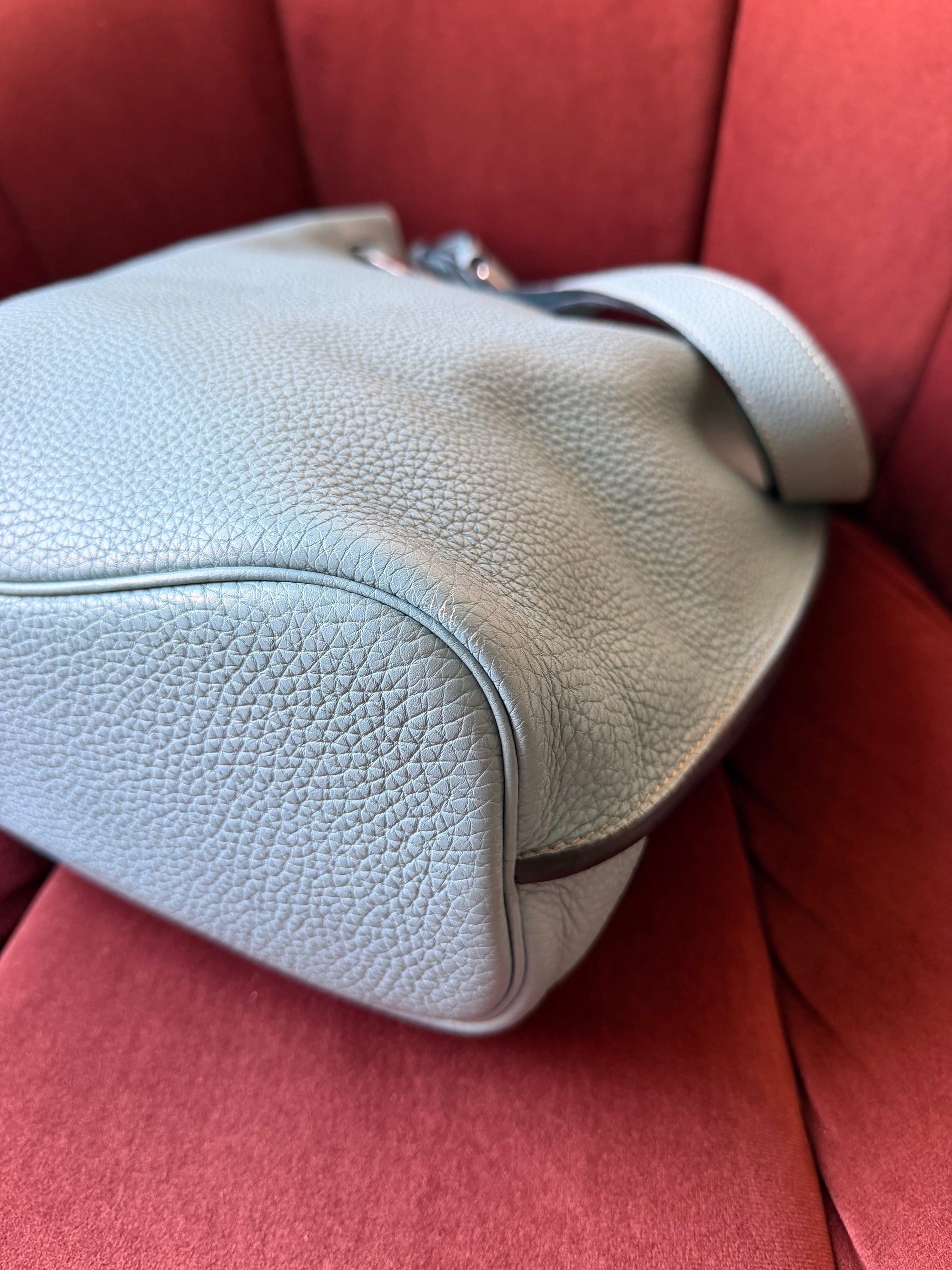 Hermès So Kelly 26 In Bleu Lin Togo (2009)
