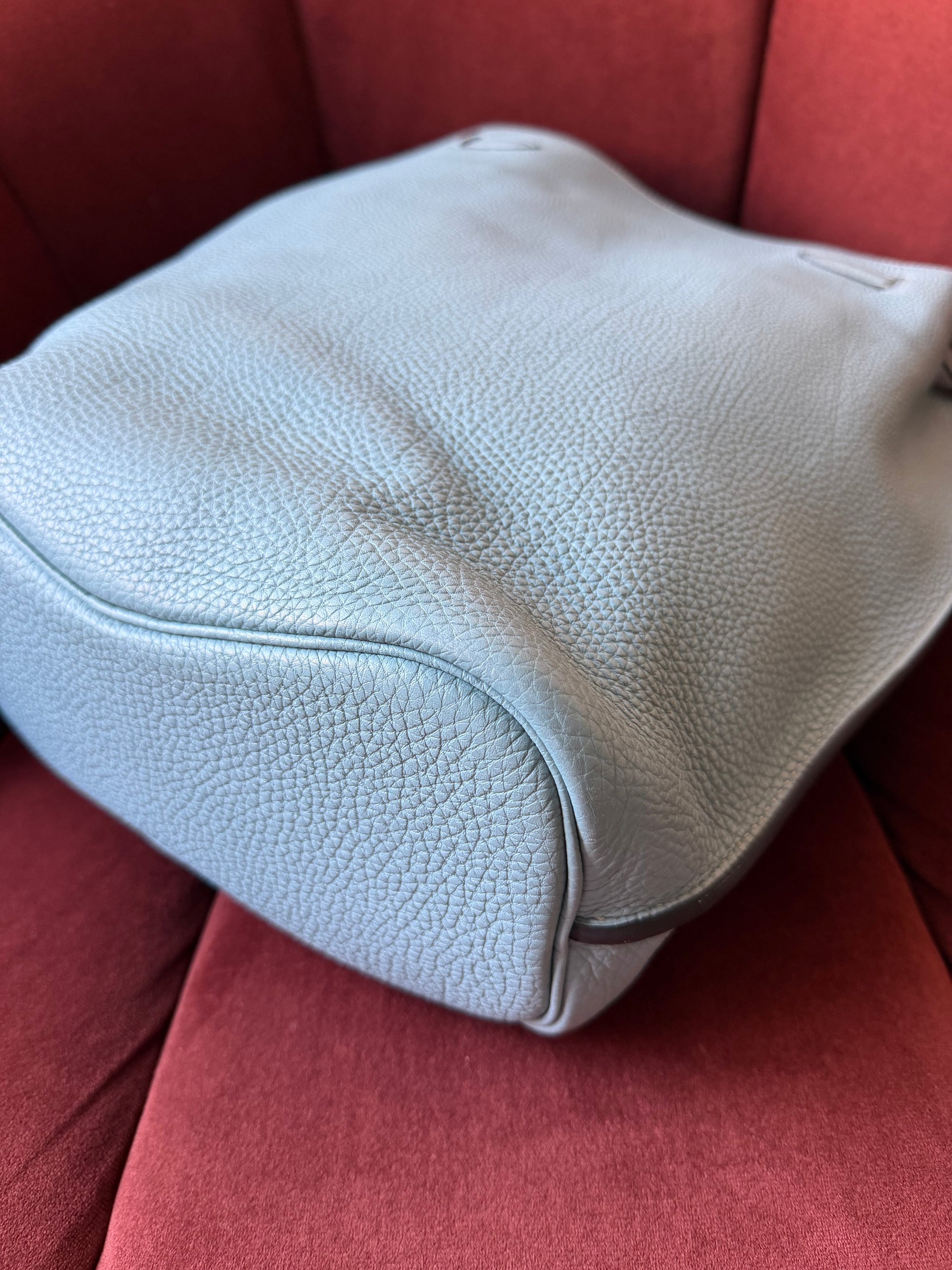 Hermès So Kelly 26 In Bleu Lin Togo (2009)