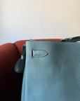 Hermès So Kelly 26 In Bleu Lin Togo (2009)