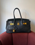 Hermès JPG Shoulder Birkin 42 In Black Togo (2009)