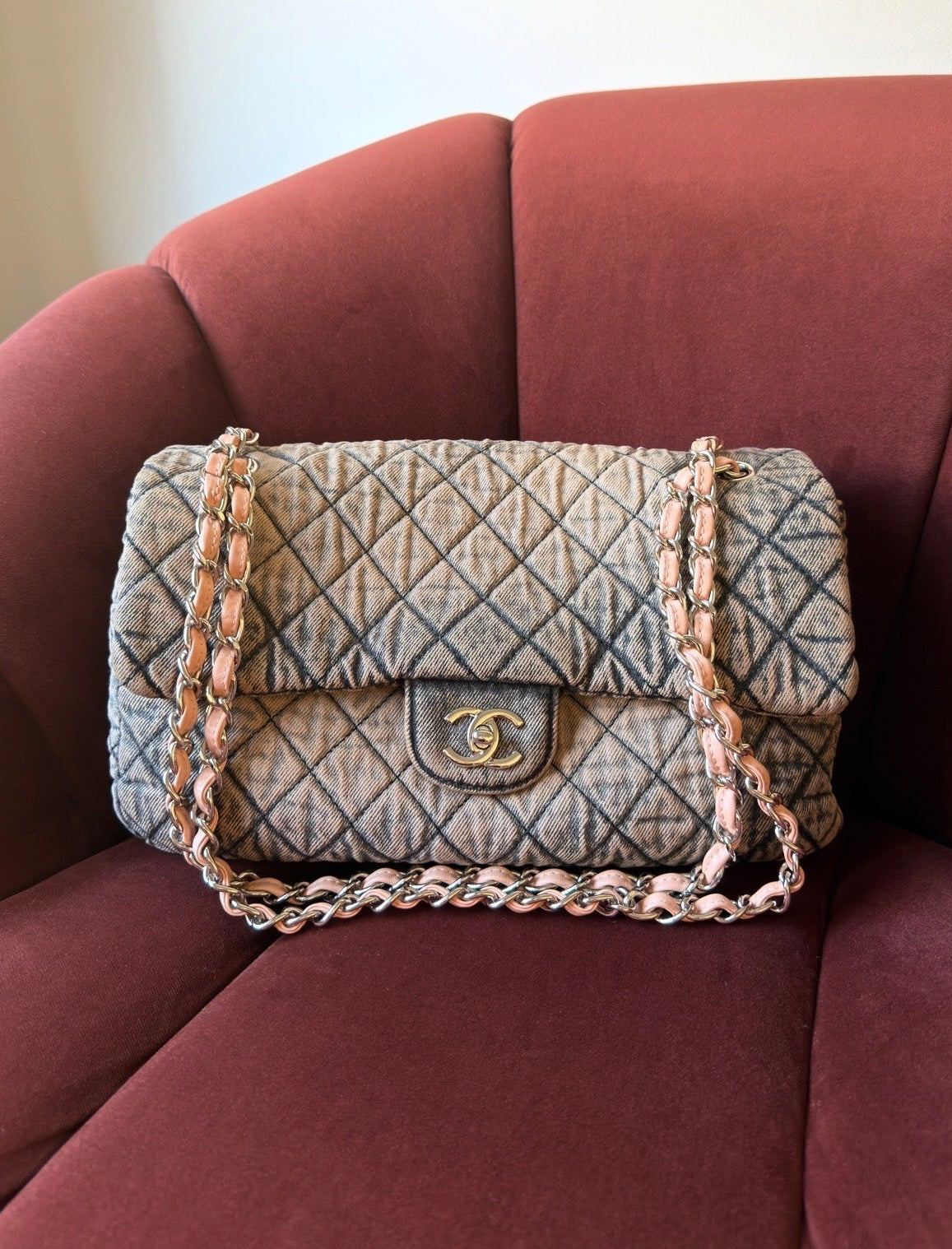 Chanel Jumbo Denimpression Single Flap (2017)