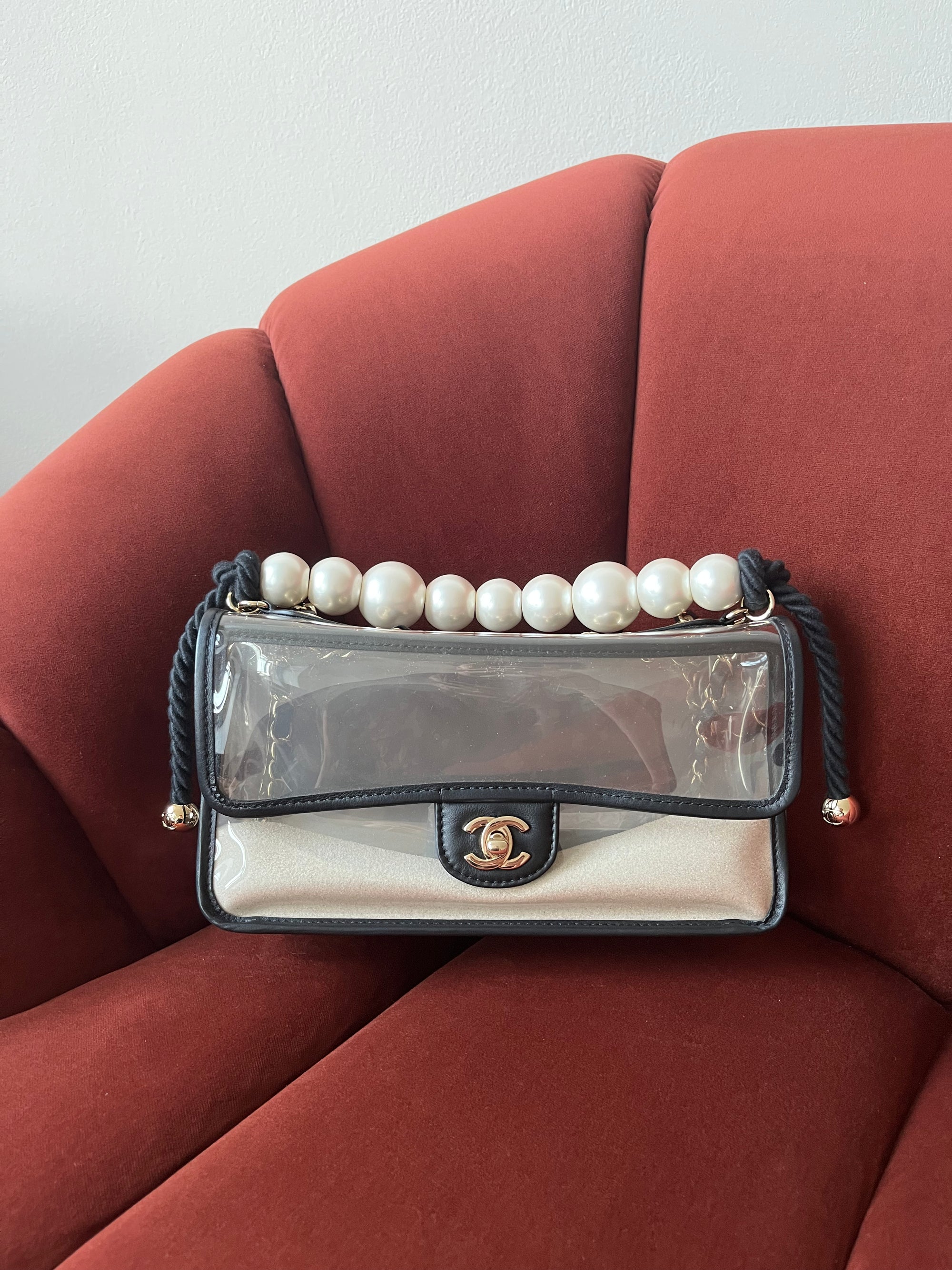 Chanel Sand By The Sea Pearl Handle Flap (2019)