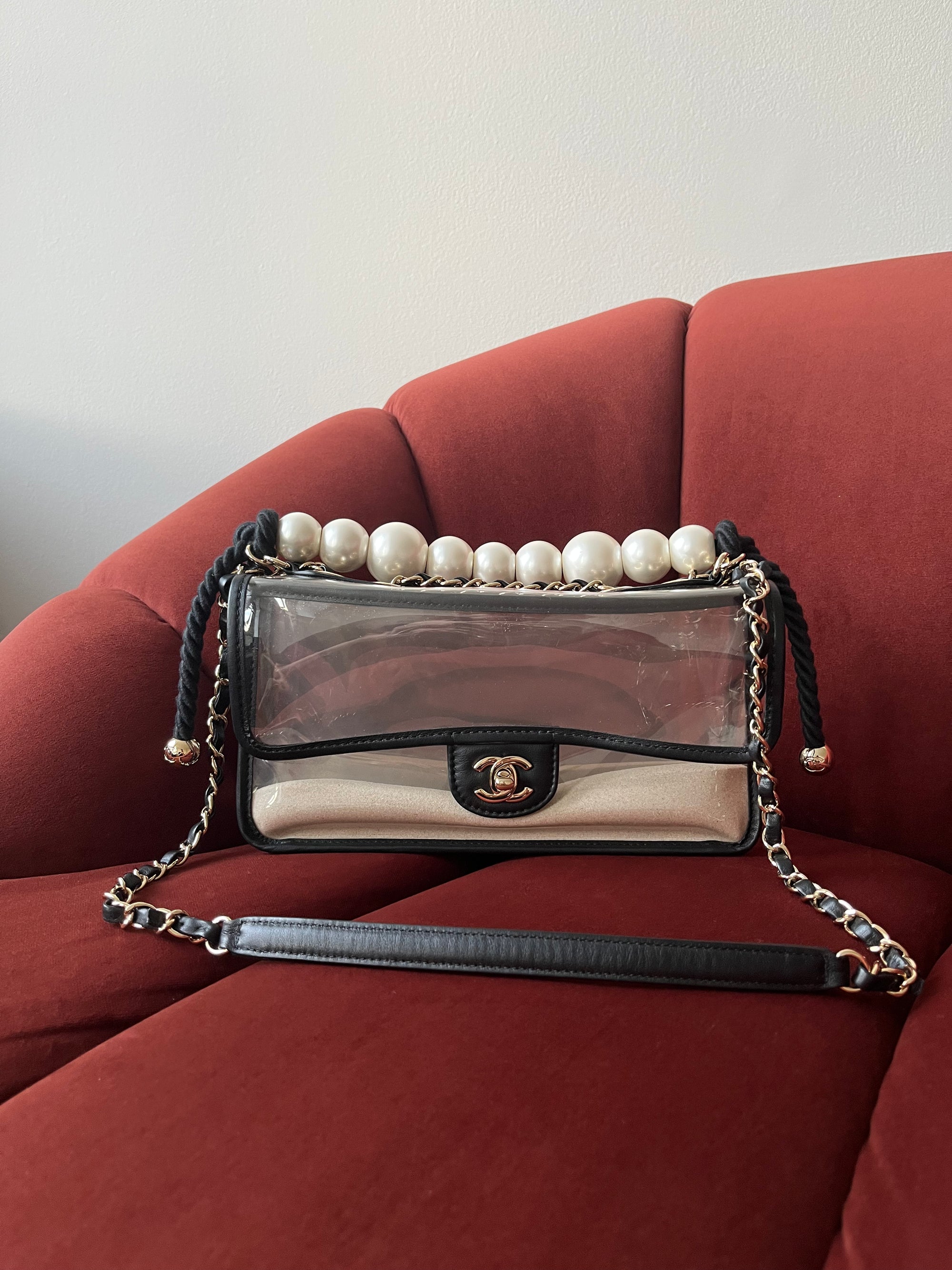 Chanel Sand By The Sea Pearl Handle Flap (2019)