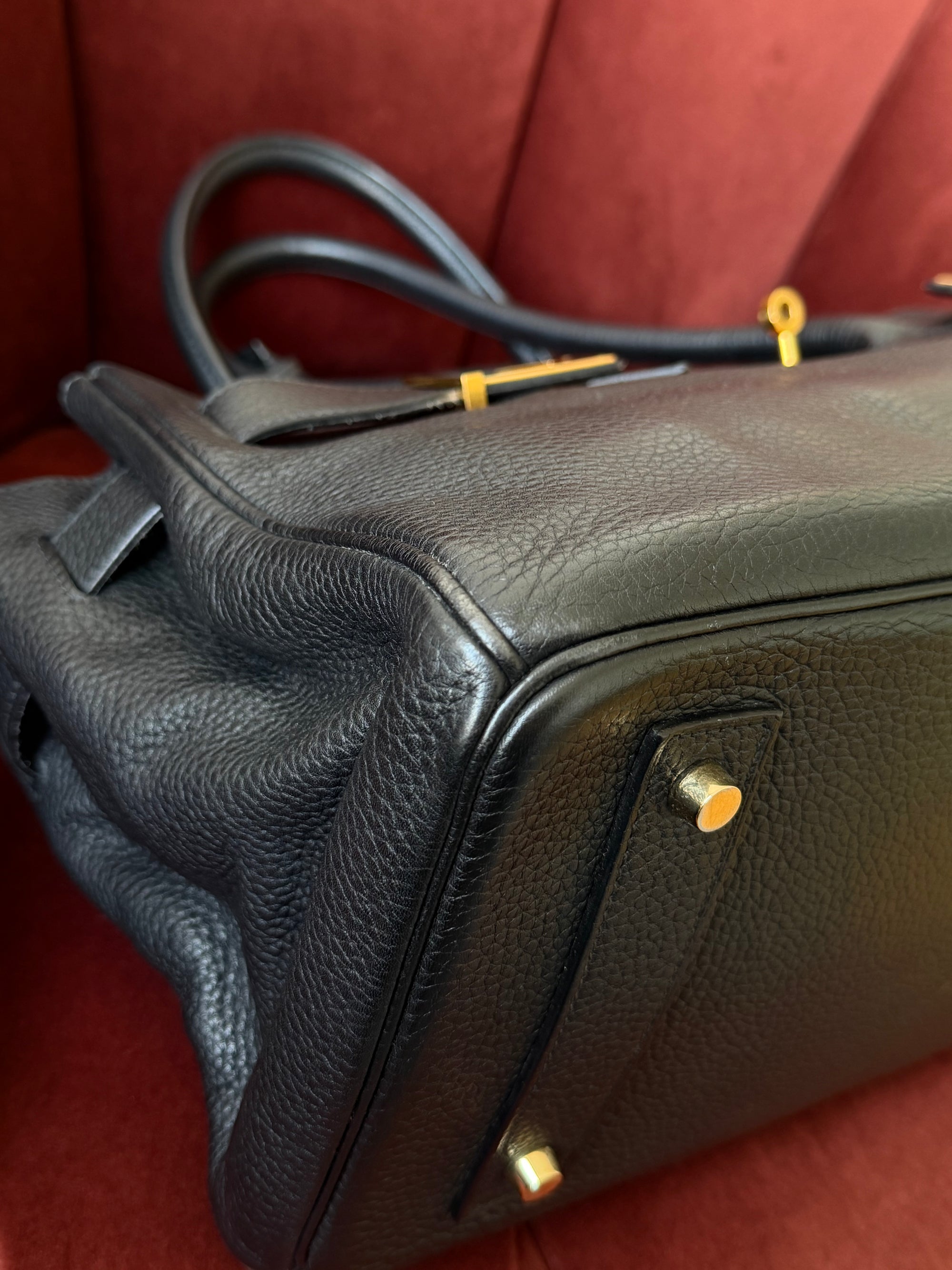 Hermès JPG Shoulder Birkin 42 In Black Togo (2009)