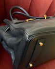 Hermès JPG Shoulder Birkin 42 In Black Togo (2009)
