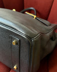 Hermès JPG Shoulder Birkin 42 In Black Togo (2009)
