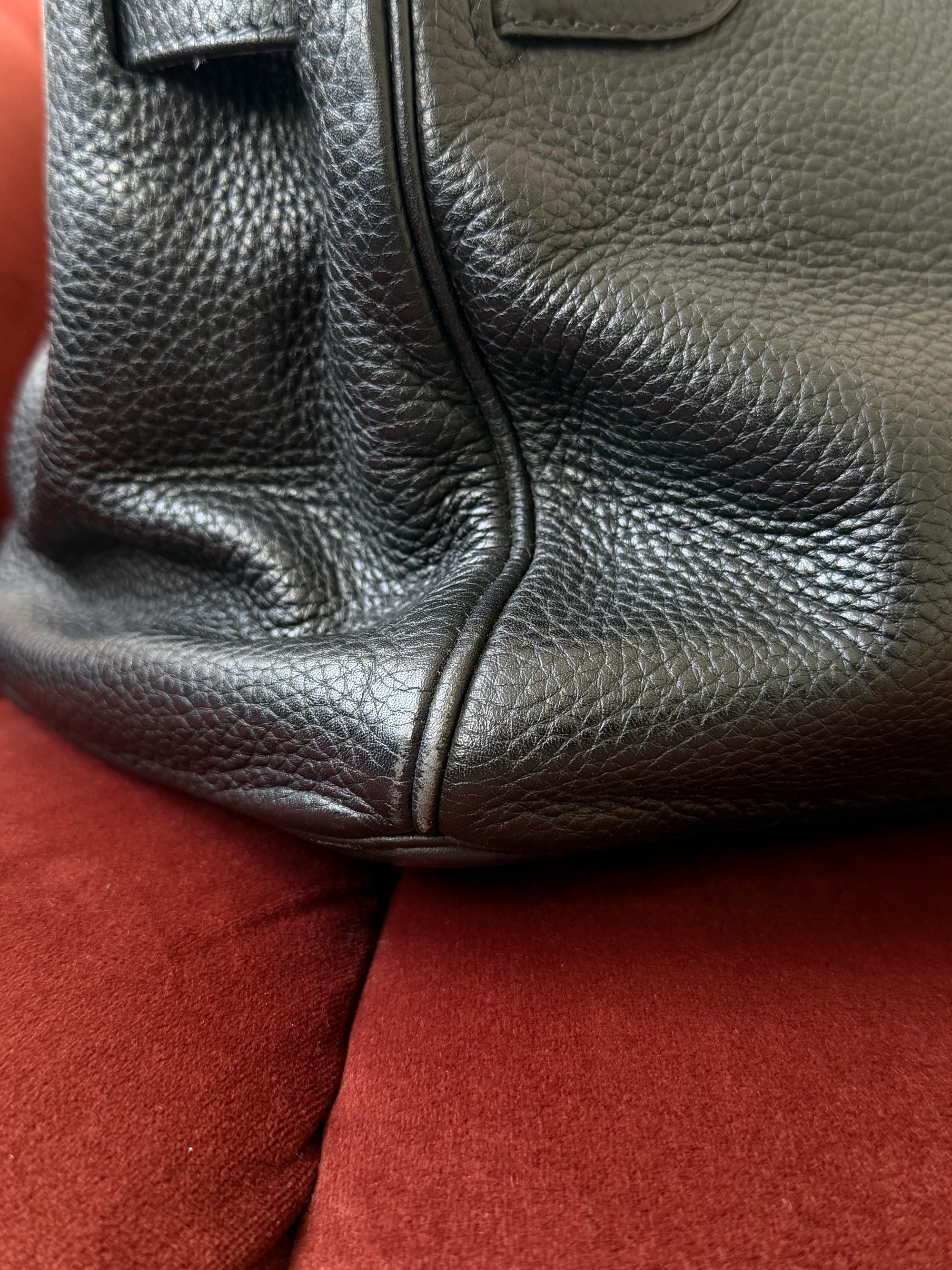 Hermès JPG Shoulder Birkin 42 In Black Togo (2009)