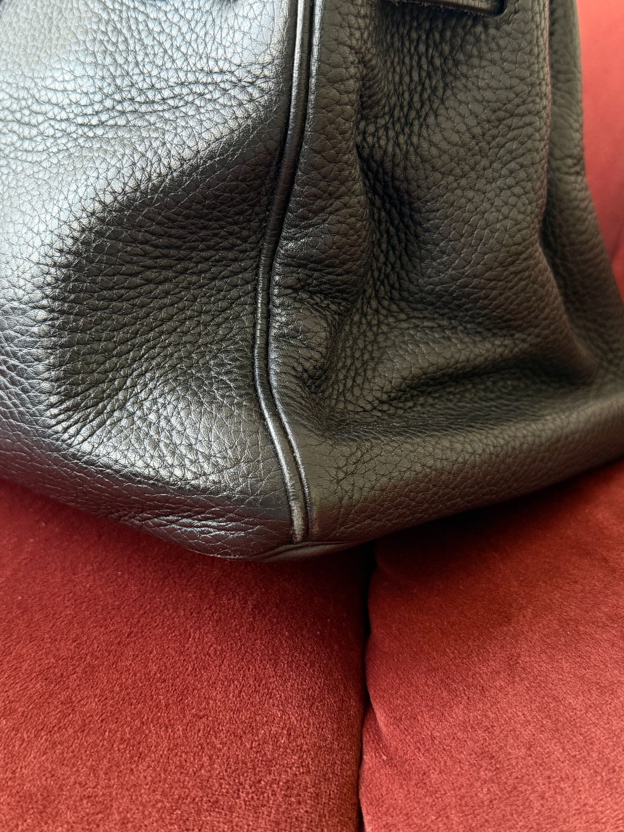Hermès JPG Shoulder Birkin 42 In Black Togo (2009)