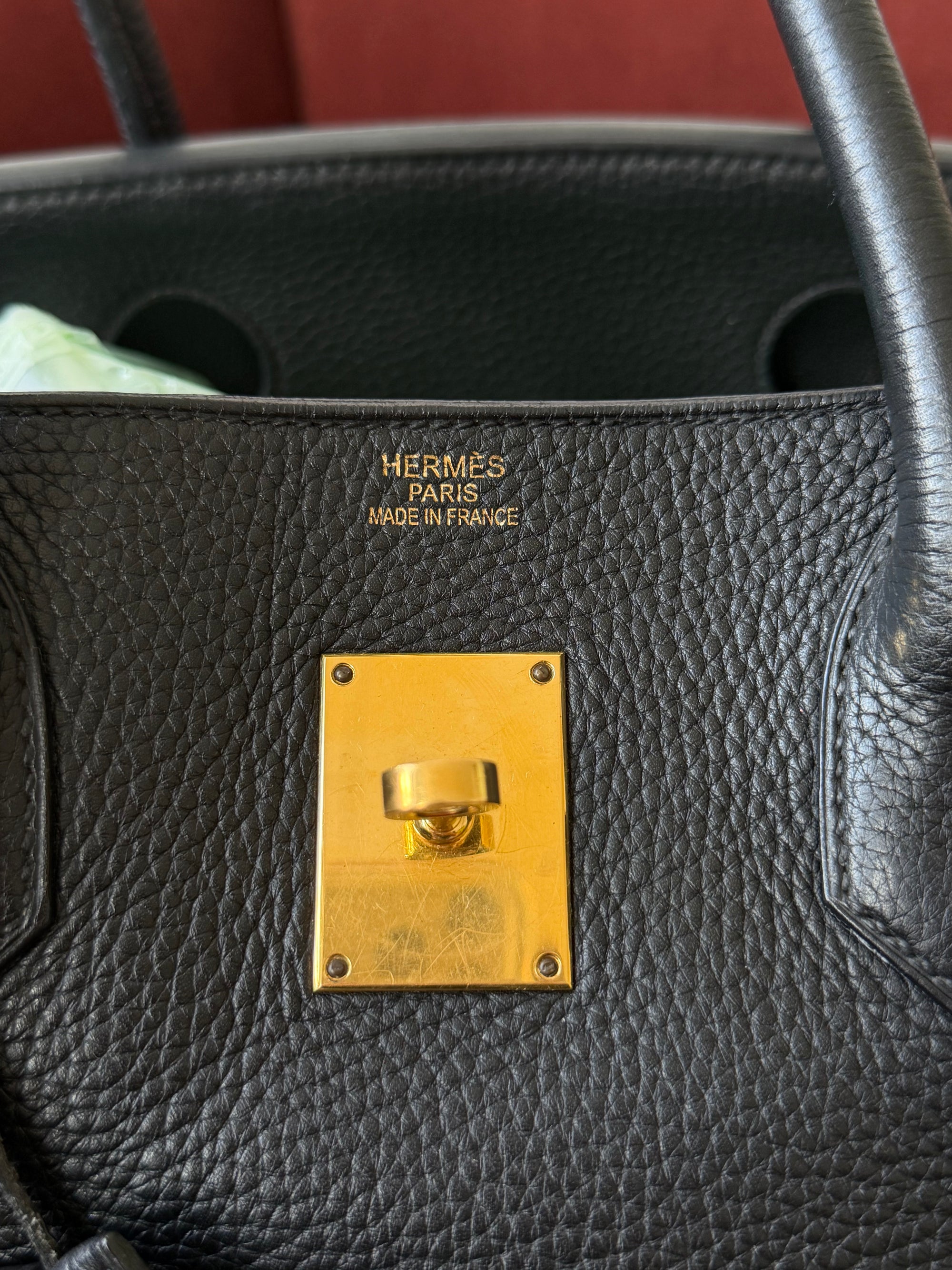 Hermès JPG Shoulder Birkin 42 In Black Togo (2009)