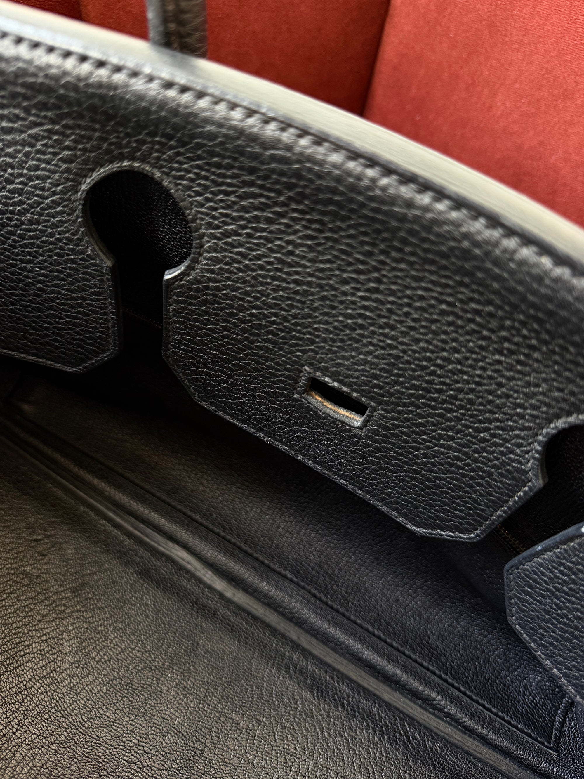 Hermès JPG Shoulder Birkin 42 In Black Togo (2009)