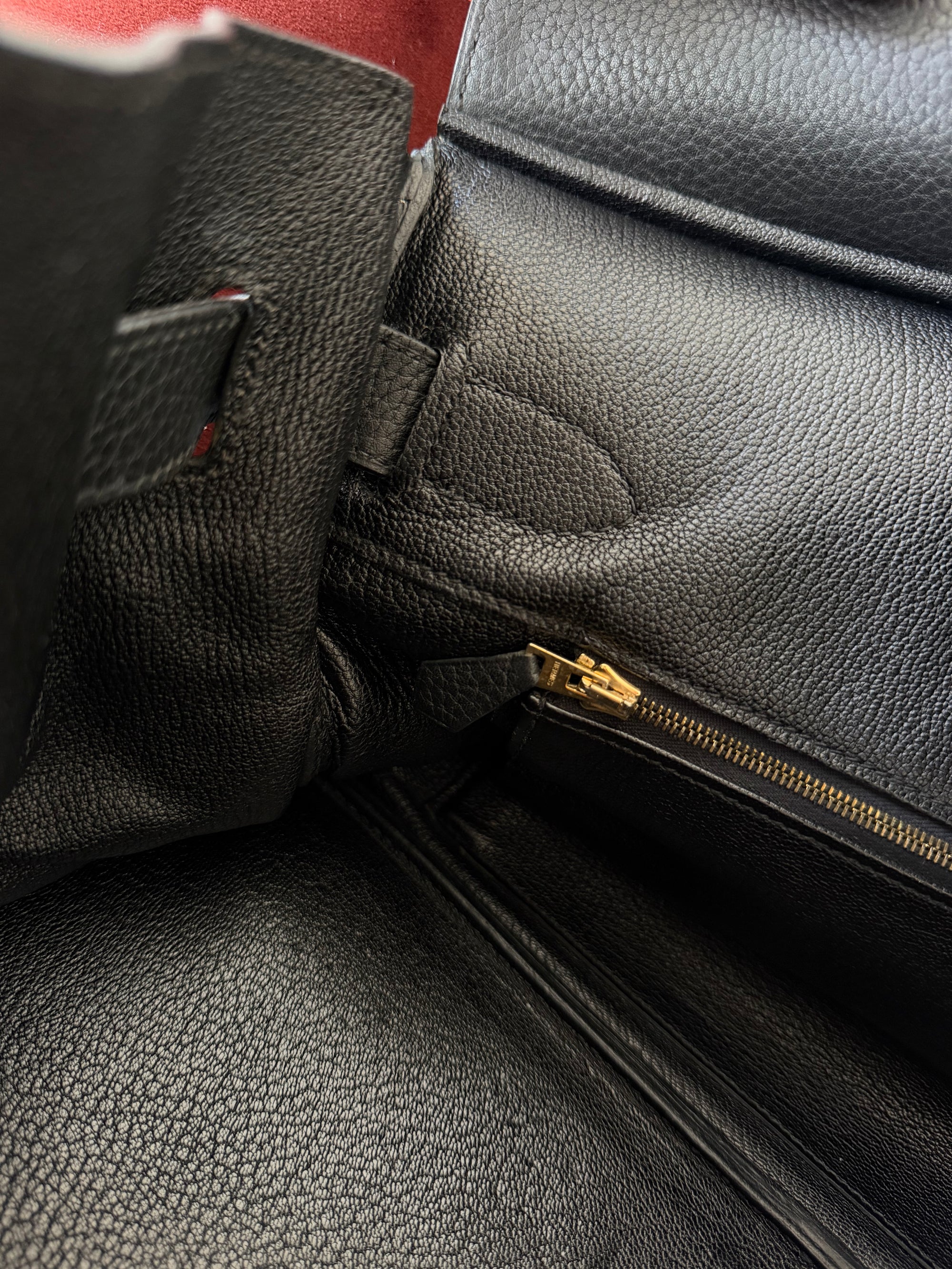 Hermès JPG Shoulder Birkin 42 In Black Togo (2009)