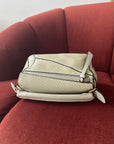 Loewe Mini Puzzle In Sage Green Python