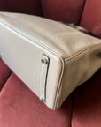 Hermès Birkin 35 In Gris Tourterelle Togo (2008)