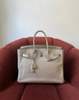 Hermès Birkin 35 In Gris Tourterelle Togo (2008)
