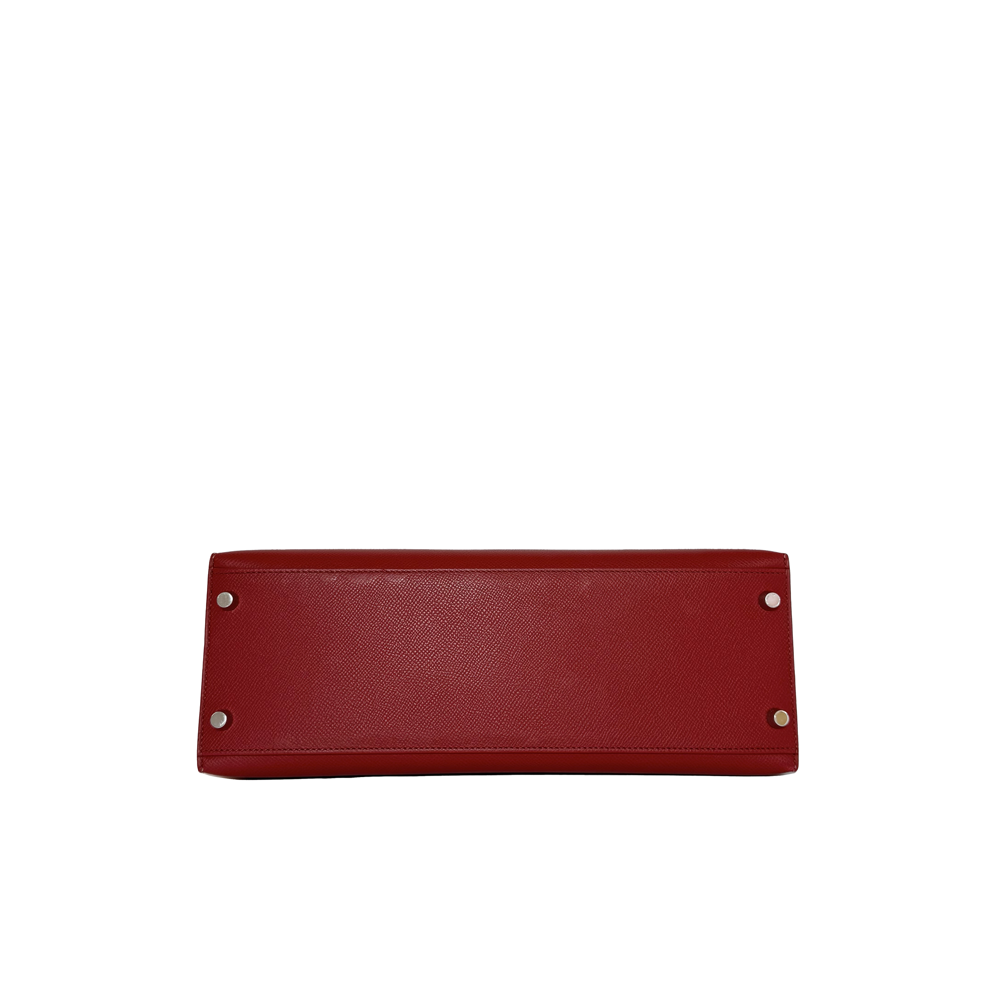 Hermès Kelly 32 Sellier In Rouge Casaque Epsom Leather (2007)