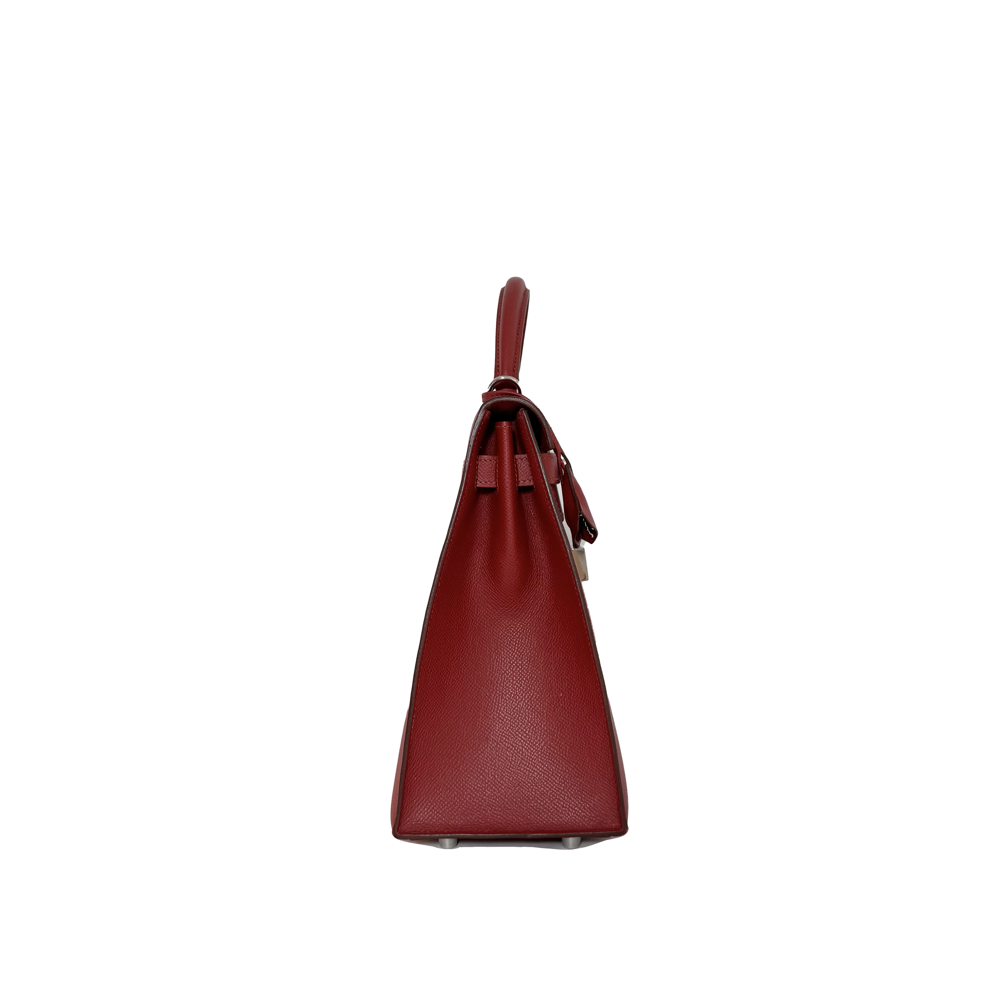 Hermès Kelly 32 Sellier In Rouge Casaque Epsom Leather (2007)
