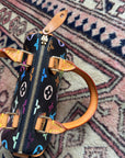 Louis Vuitton x Takashi Murakami Vintage Black Multicolour Nano Speedy (2003)