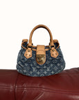 Louis Vuitton Denim Pleaty Top Handle (2006)