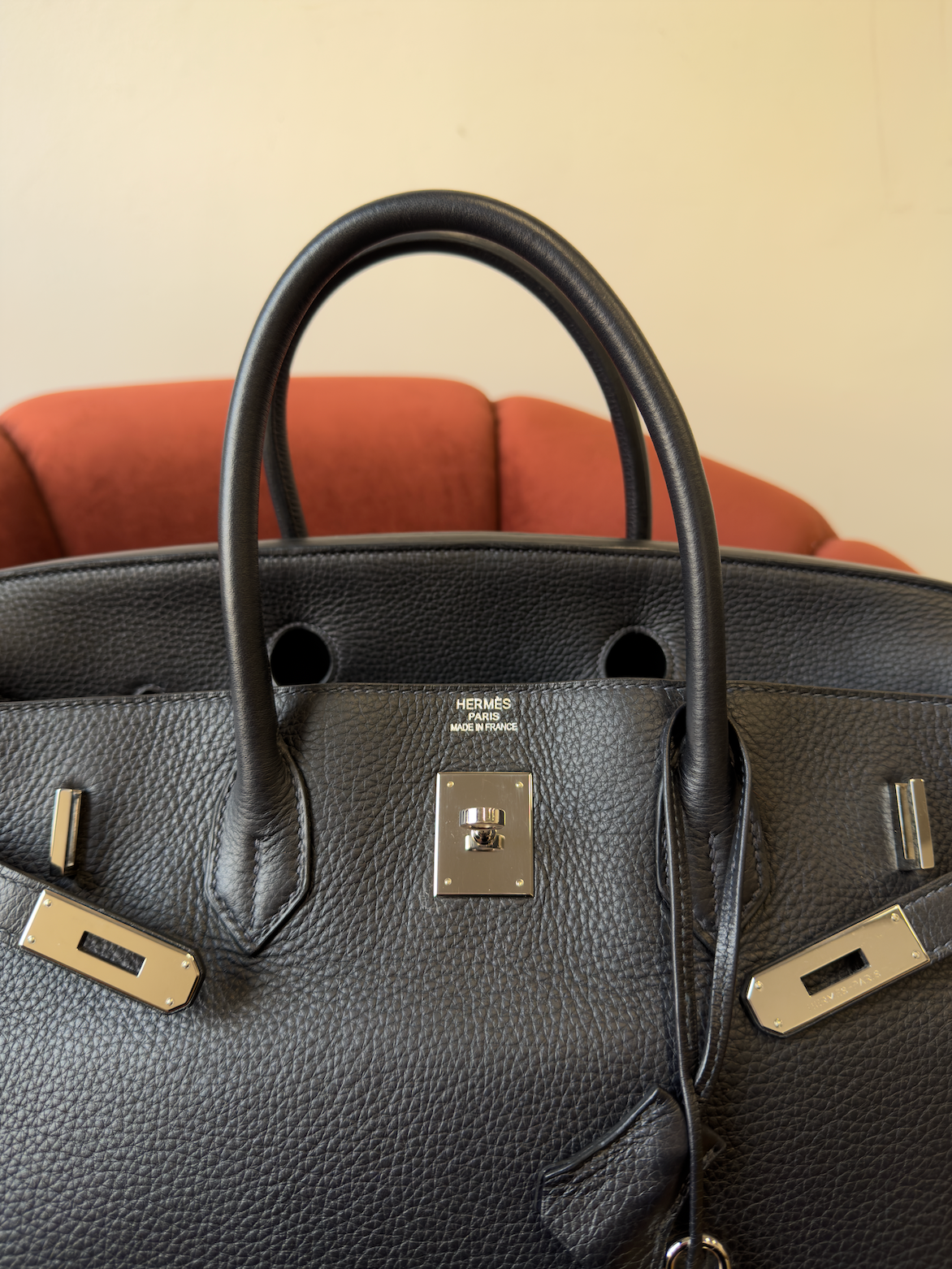 Hermès Birkin 40 In Blue Indigo Togo (2011)