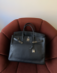 Hermès Birkin 40 In Blue Indigo Togo (2011)