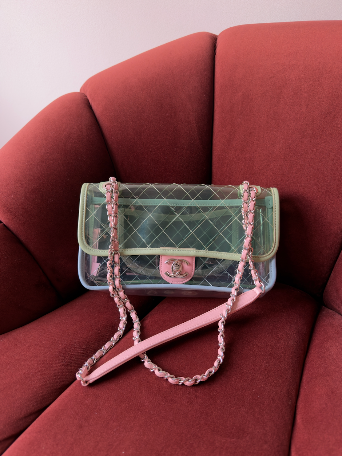 Chanel Medium PVC Coco Splash Flap (2018)