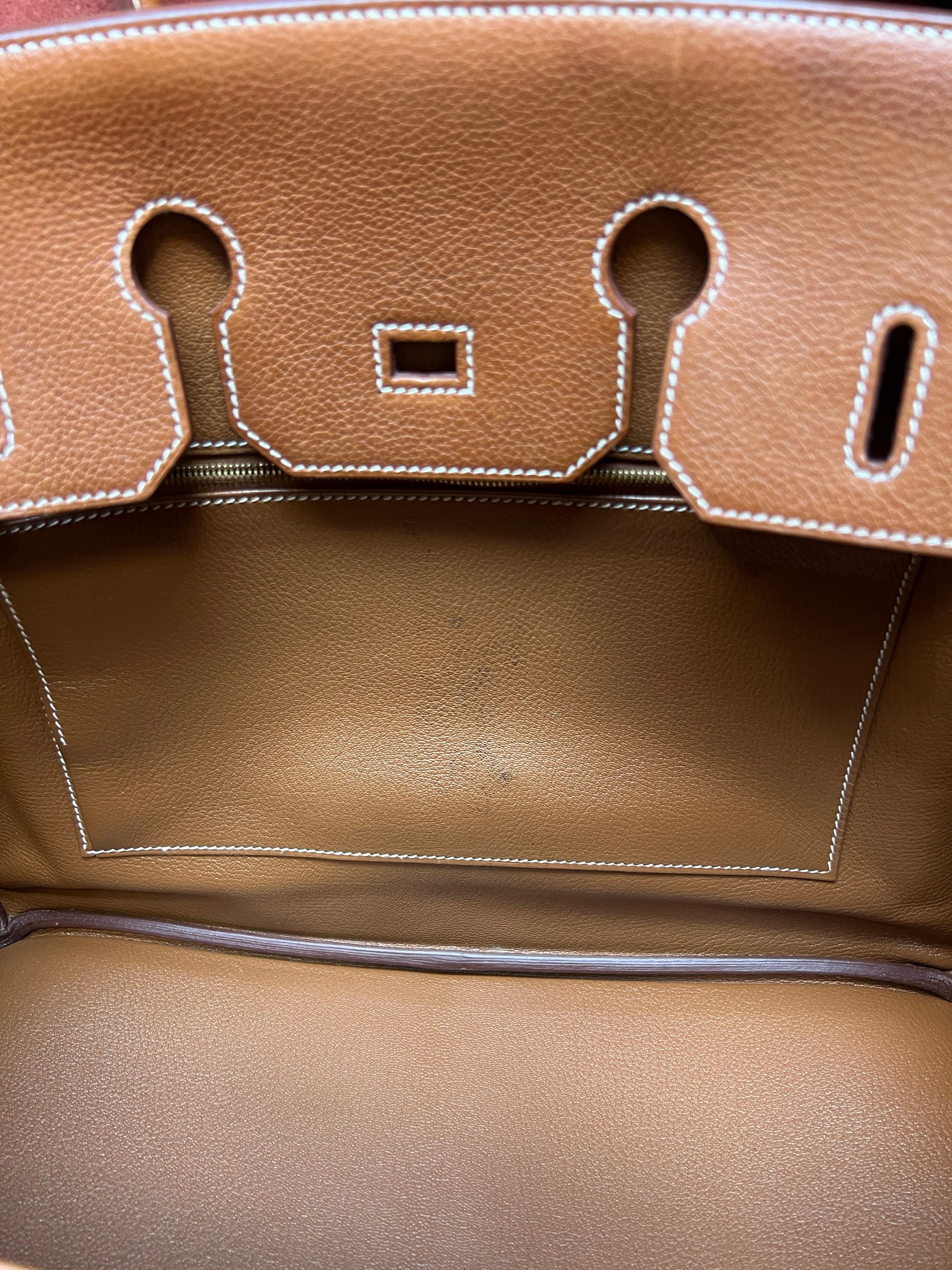 Hermès Birkin 35 In Fauve Barenia (2018)