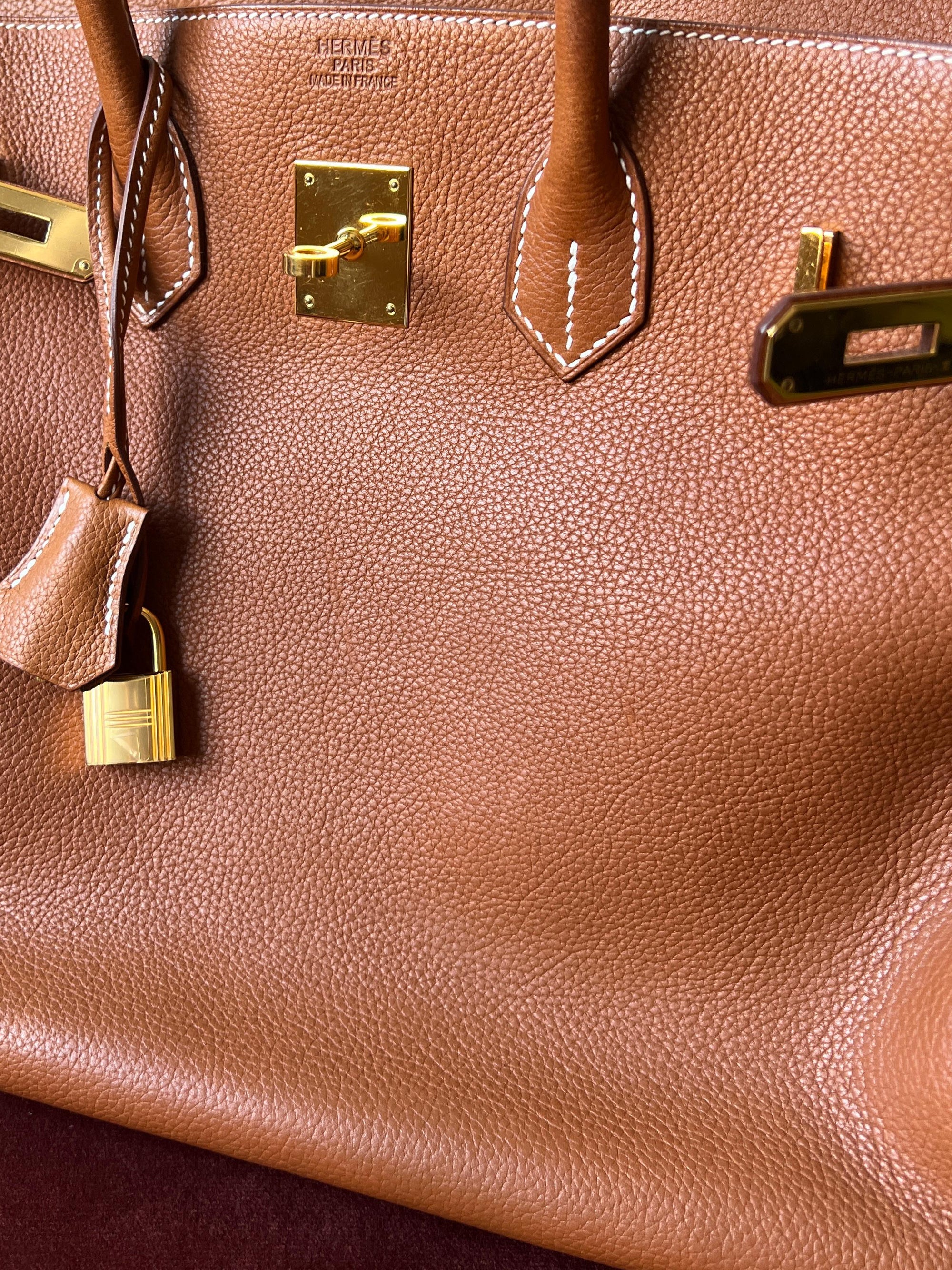 Hermès Birkin 35 In Fauve Barenia (2018)