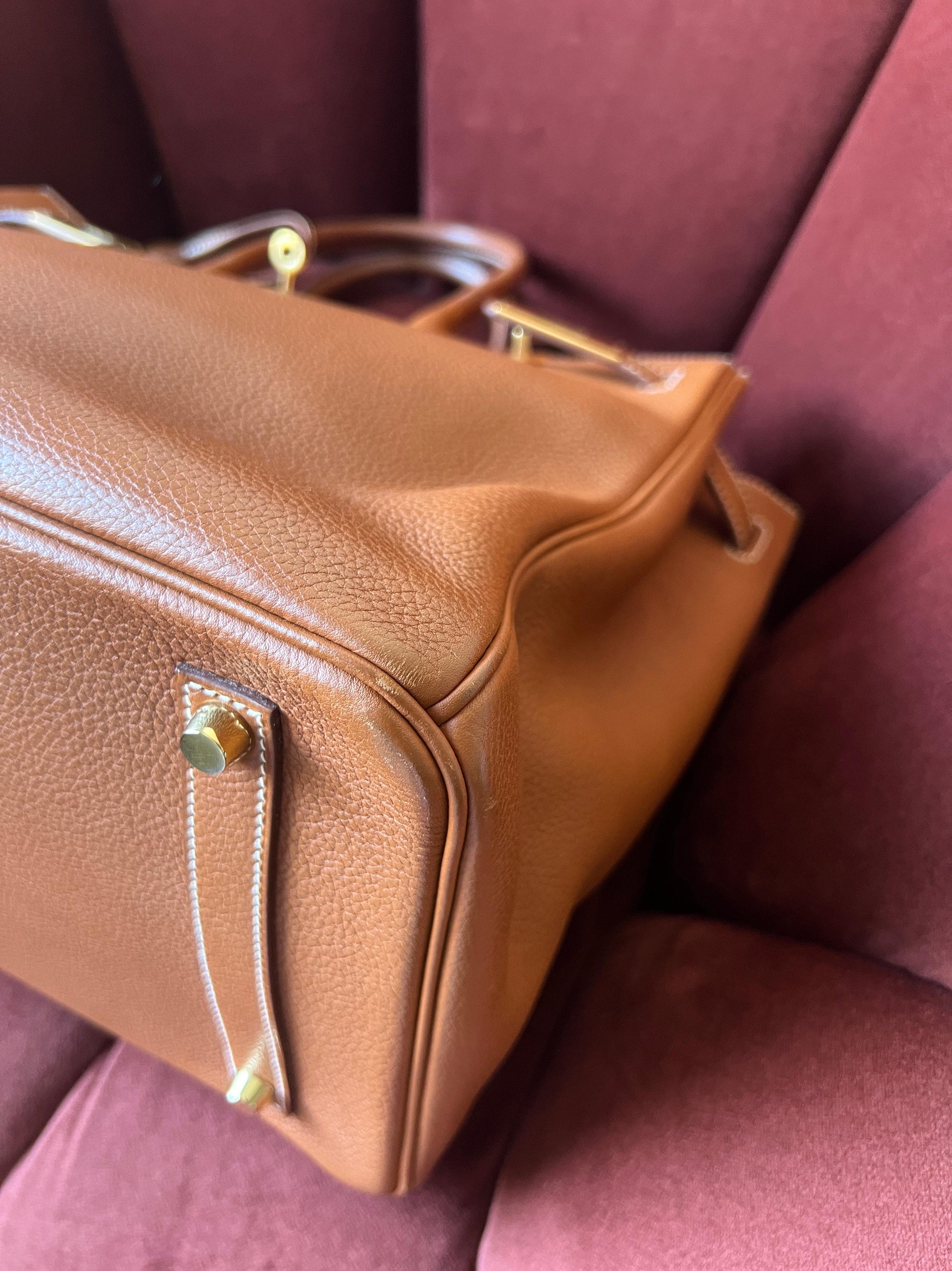 Hermès Birkin 35 In Fauve Barenia (2018)