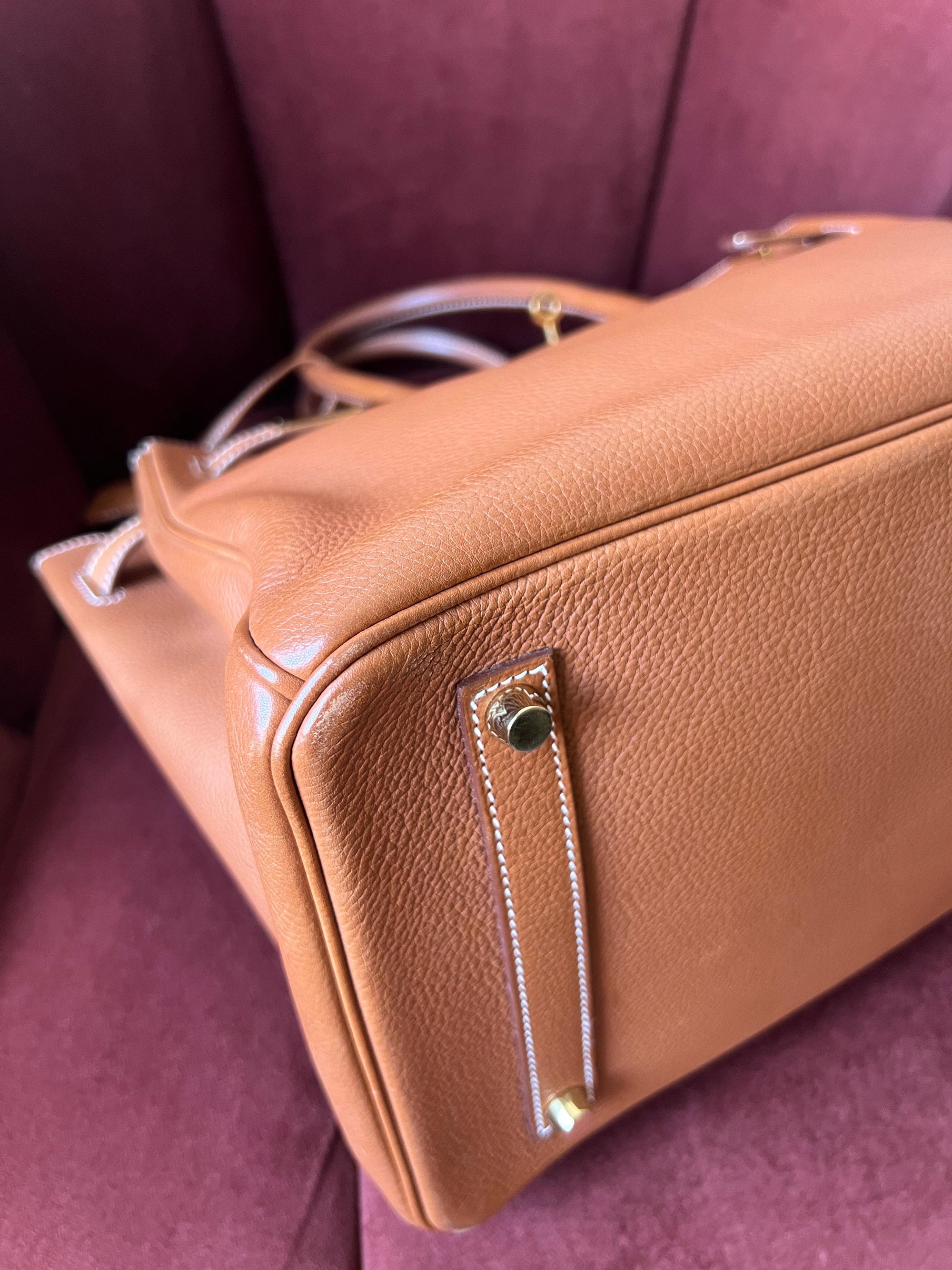 Hermès Birkin 35 In Fauve Barenia (2018)